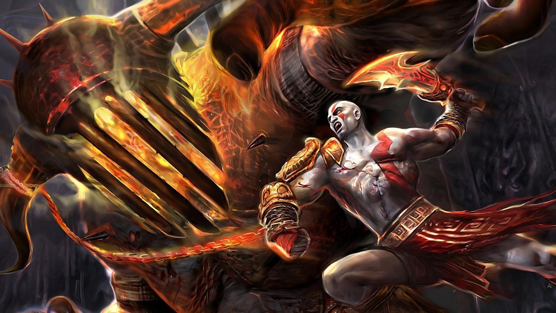 Kratos, God of War, Bild, Wallpaper, Gaming, 1920x1080 Full HD Desktop