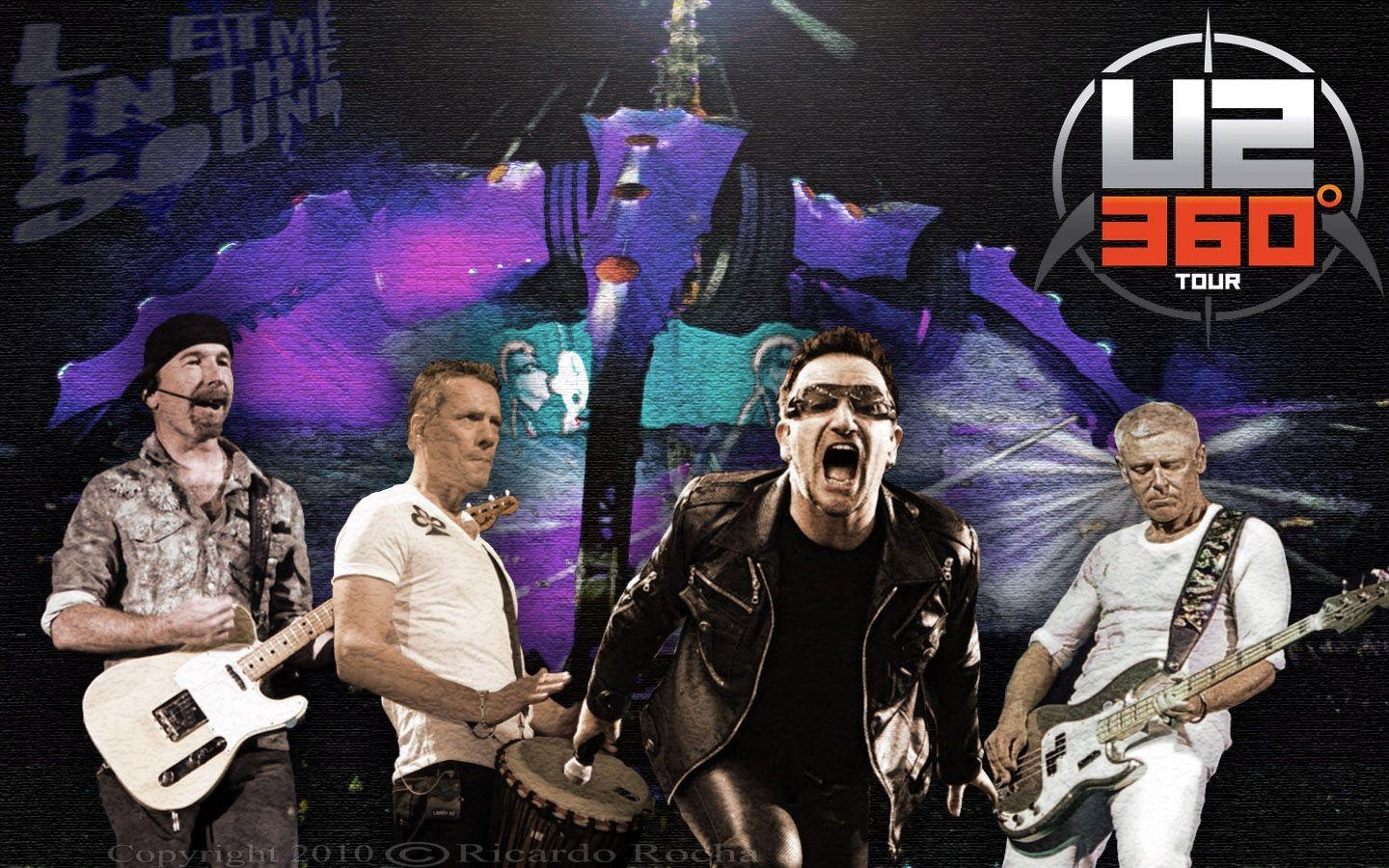 U2, Musik, Hintergrund, 22x900, Band, 1440x900 HD Desktop