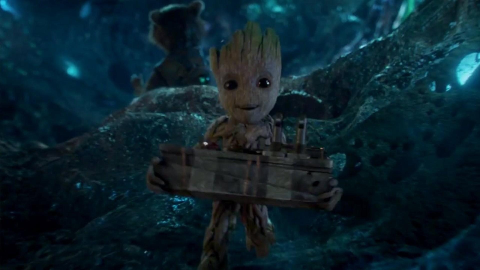 Baby Groot, HD, Disney, Marvel, Wächter, 1920x1080 Full HD Desktop