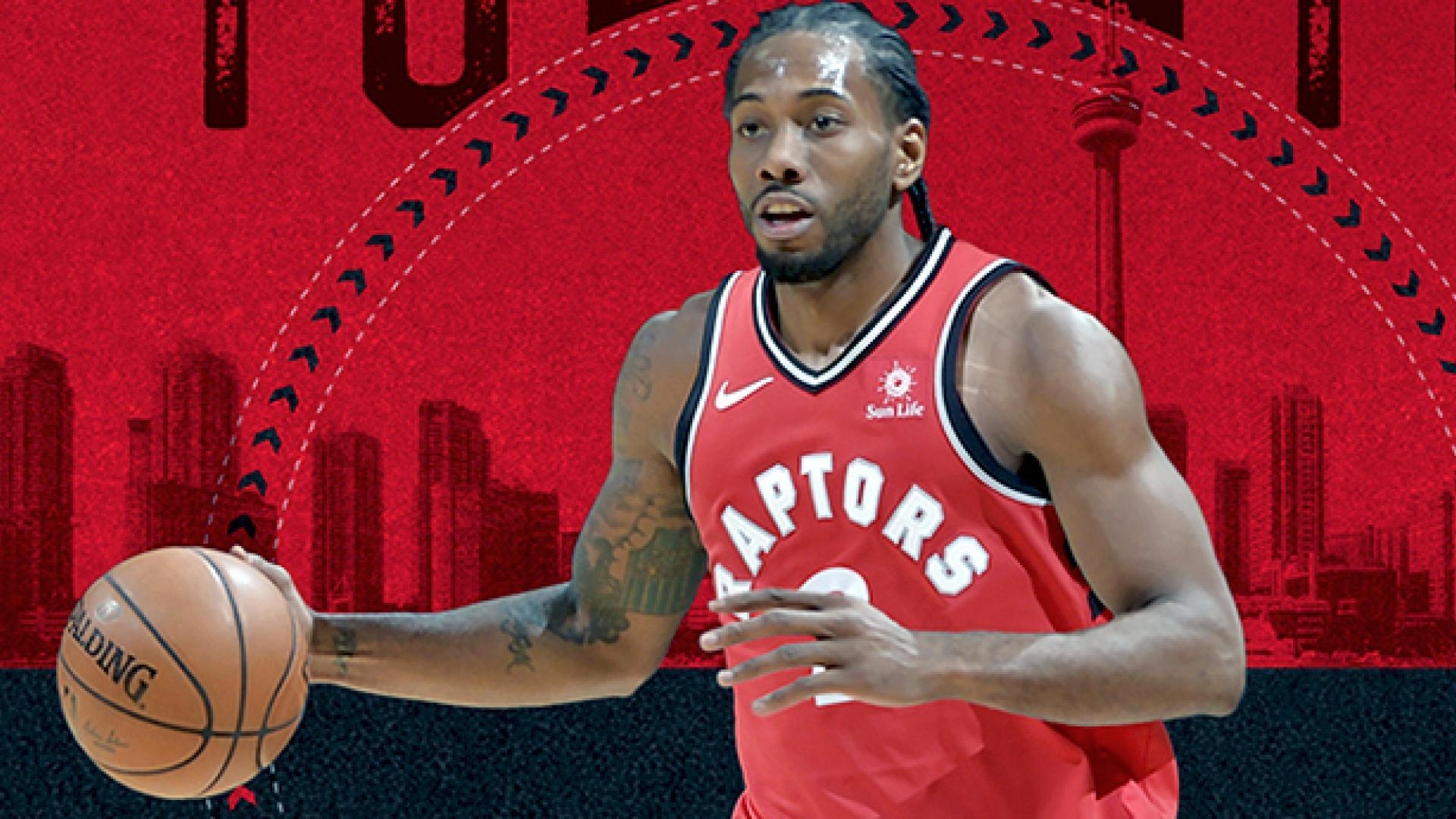 Kawhi Leonard, Raptors GM, Masai Ujiri, 1920x1080 Full HD Desktop