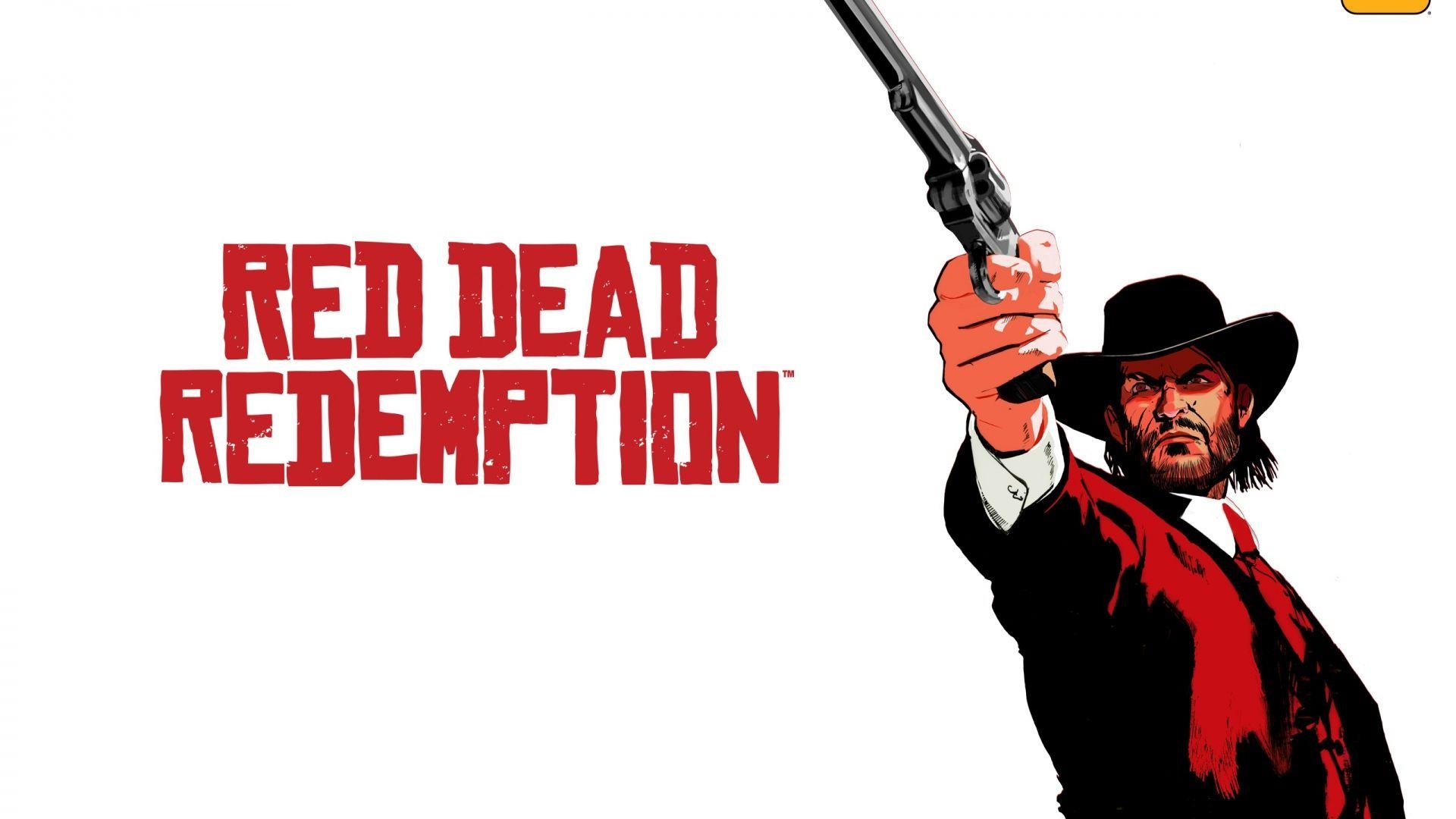 John Marston, Red Dead Redemption, Revolver, Western, Gaming, 1920x1080 Full HD Desktop