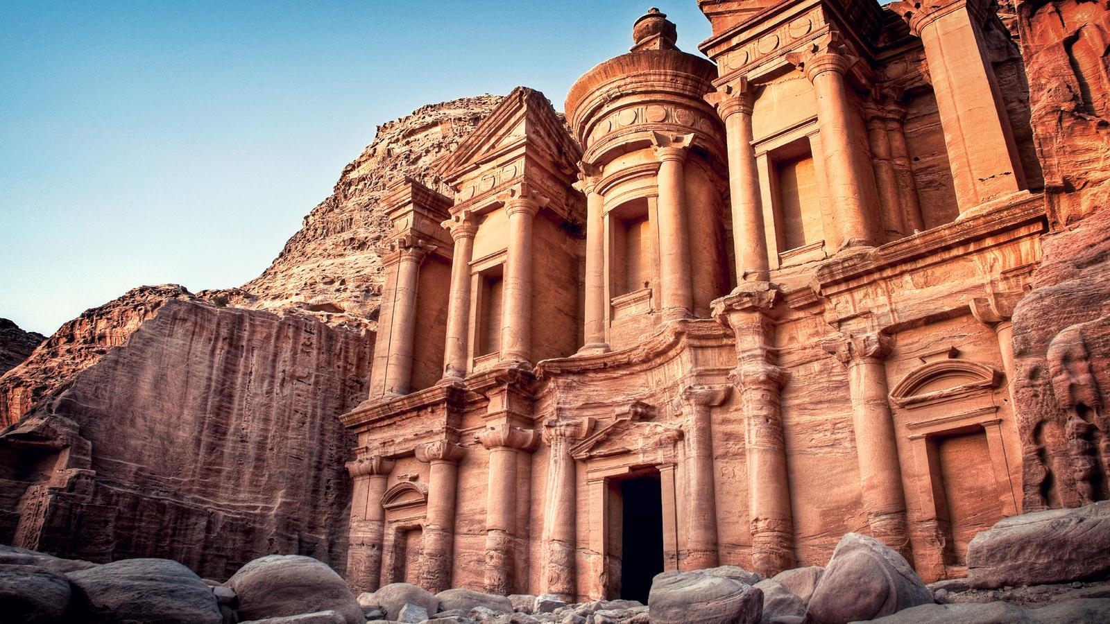 Petra, Jordanien, Wunder, HD, Reisen, 1600x900 HD Desktop