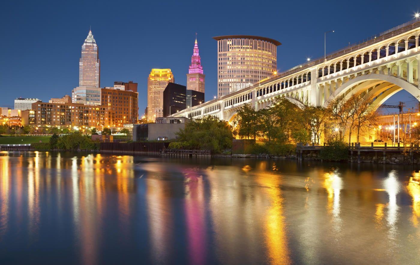 Cleveland, Reisen, Meistgesehen, Bild, Amerikanische Stadt, 1400x890 HD Desktop