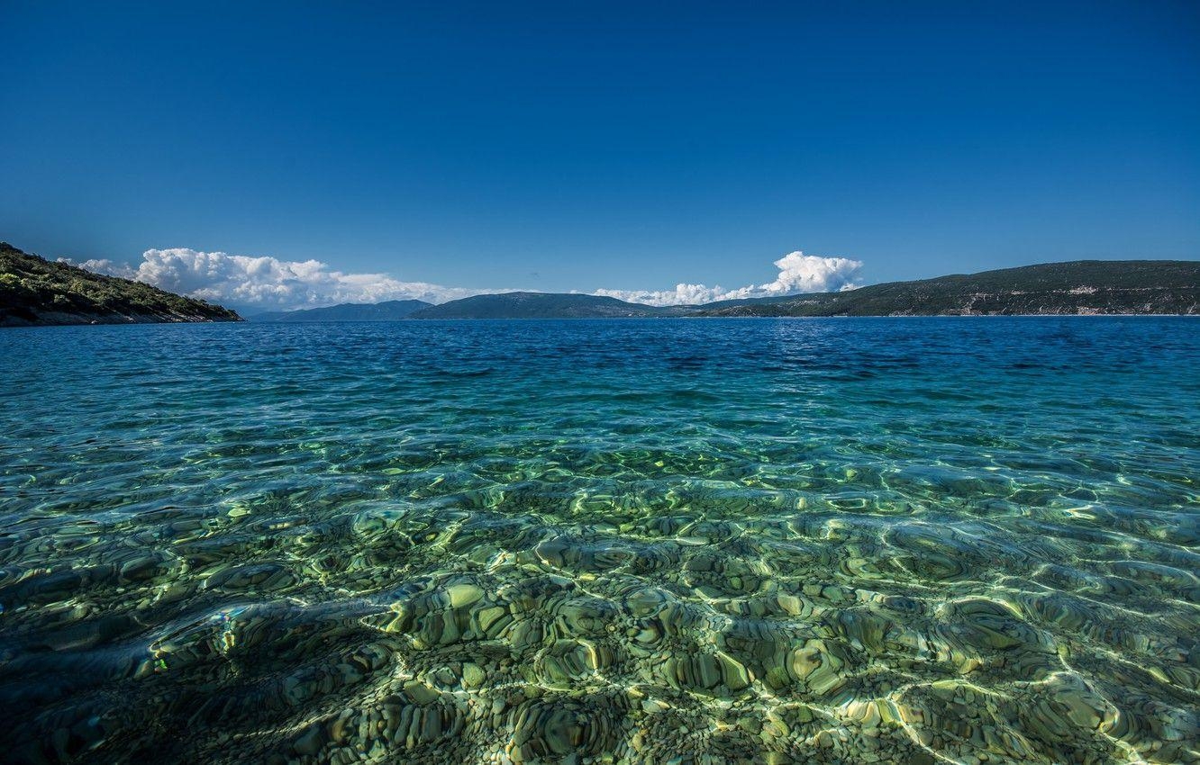 Kroatien, Meer, Himmel, Berge, Fotografie, 1340x850 HD Desktop