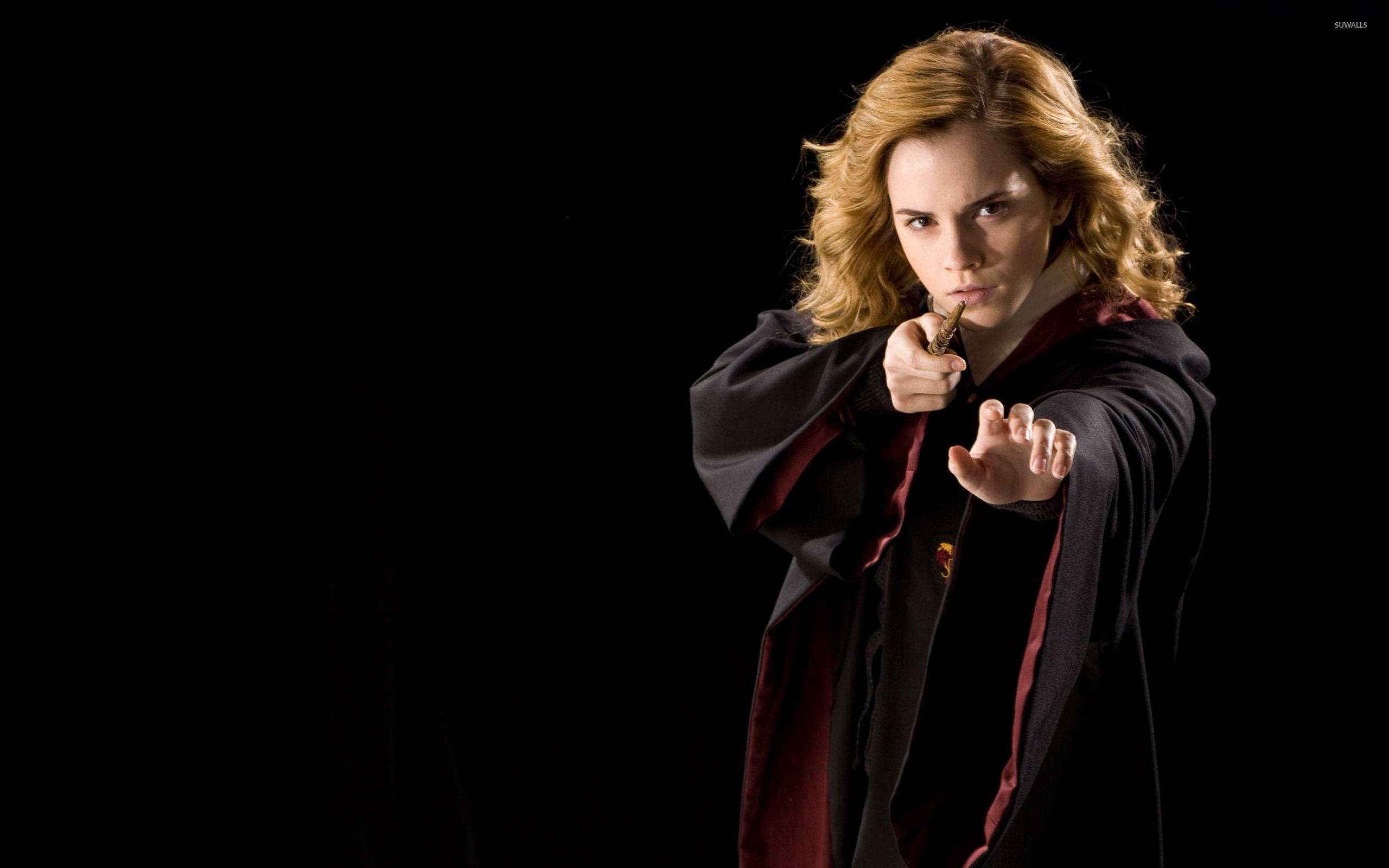 Hermine Granger, Zauberei, Angst, Harry Potter, Ikone, 2560x1600 HD Desktop