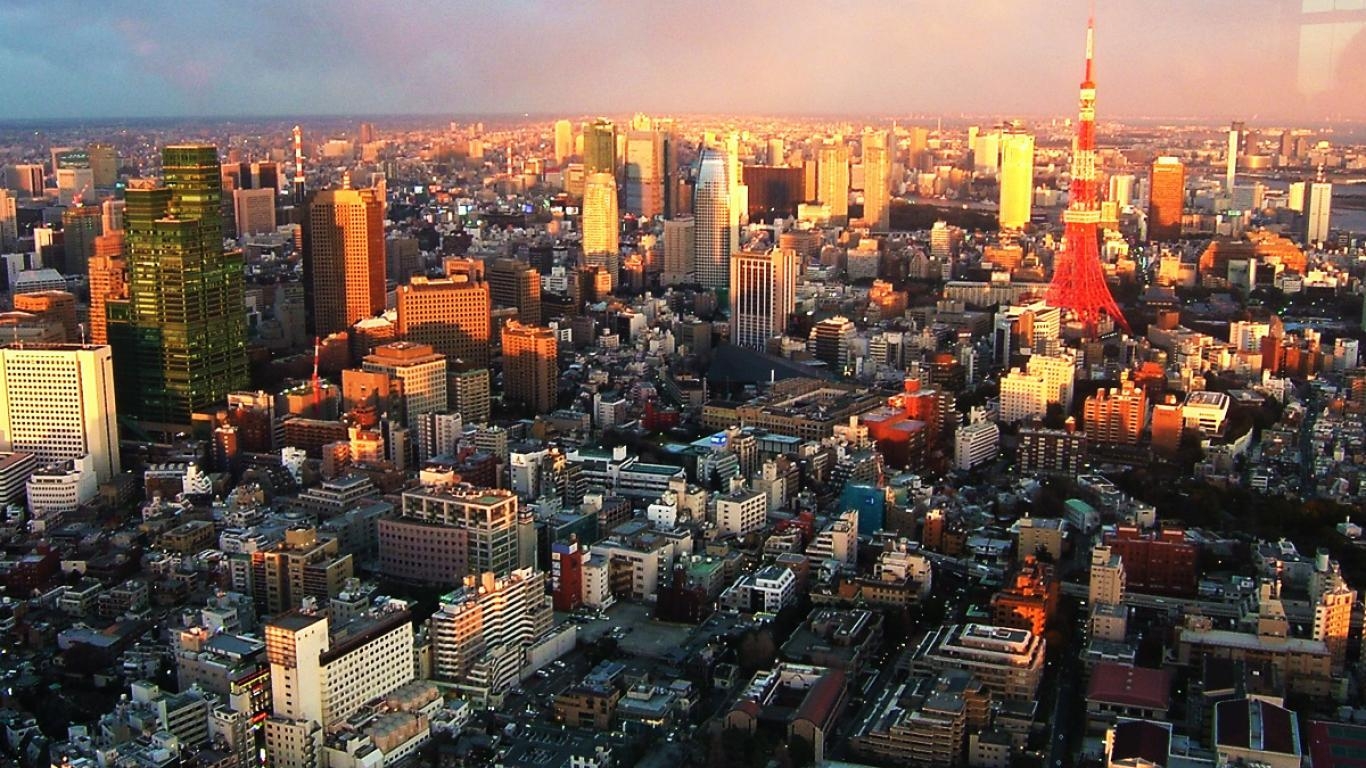 Tokio, Japan, Reisen, HD Auflösung, kostenlos, 1370x770 HD Desktop