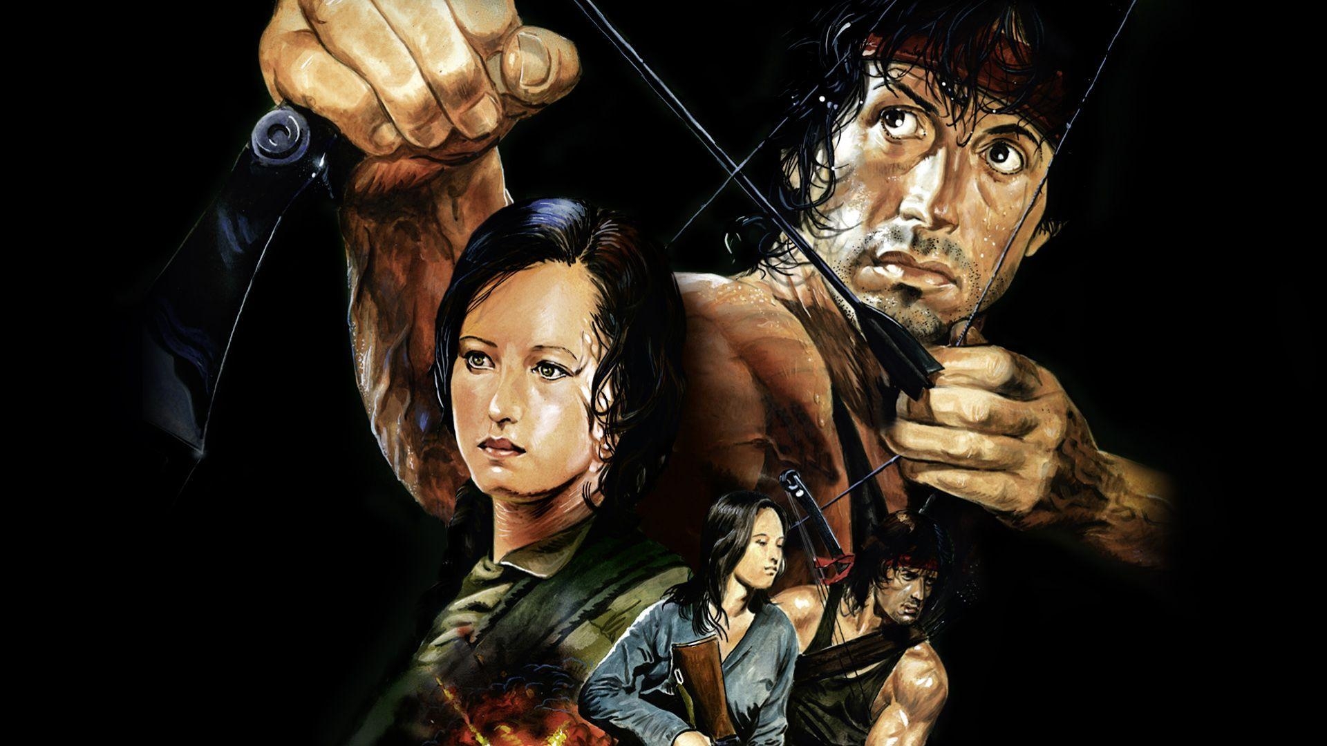 Rambo Filmplakate, Inspiration, Kino, Actionheld, Sylvester, 1920x1080 Full HD Desktop