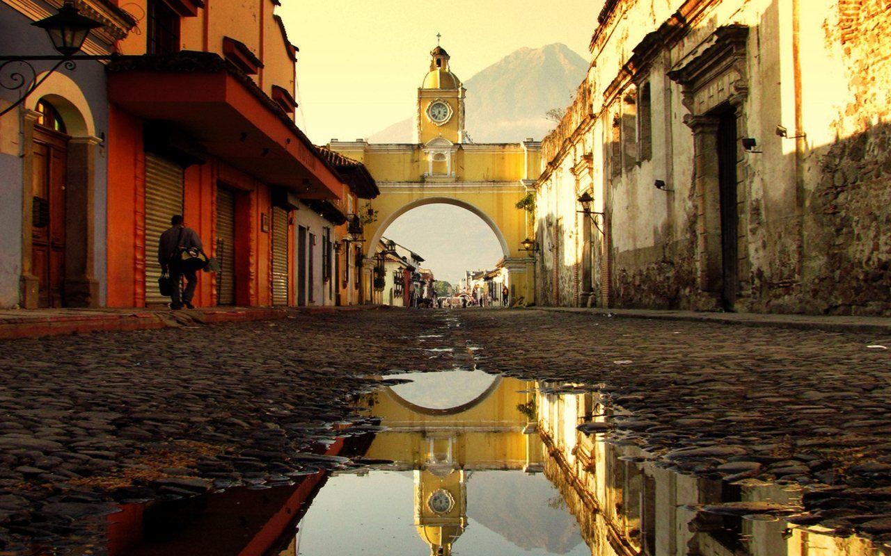 Antigua, Guatemala, Architektur, Fotografie, Reisen, 1280x800 HD Desktop