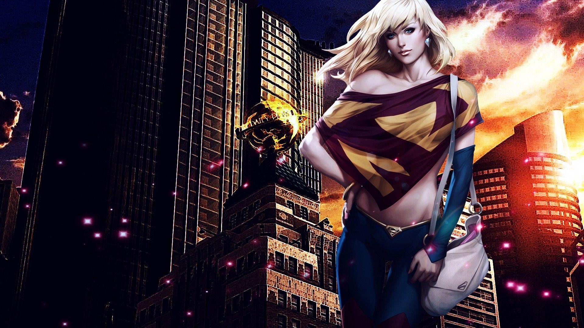 DC Comics, Supergirl, Künstlerisch, HD, 4K, 1920x1080 Full HD Desktop