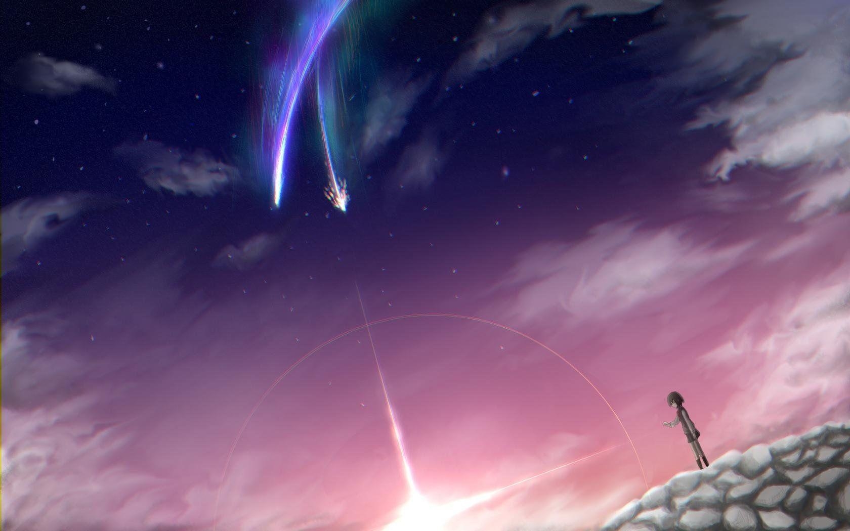 Your Name, Desktop, Anime, Hintergrund, Kimi no Na Wa, 1680x1050 HD Desktop