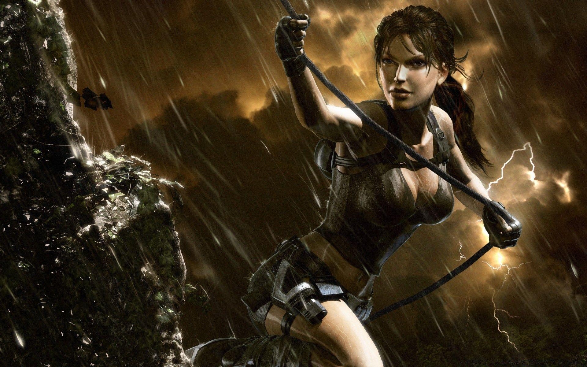 Tomb Raider, Underworld, Sturm, Abenteuer, Gaming, 1920x1200 HD Desktop