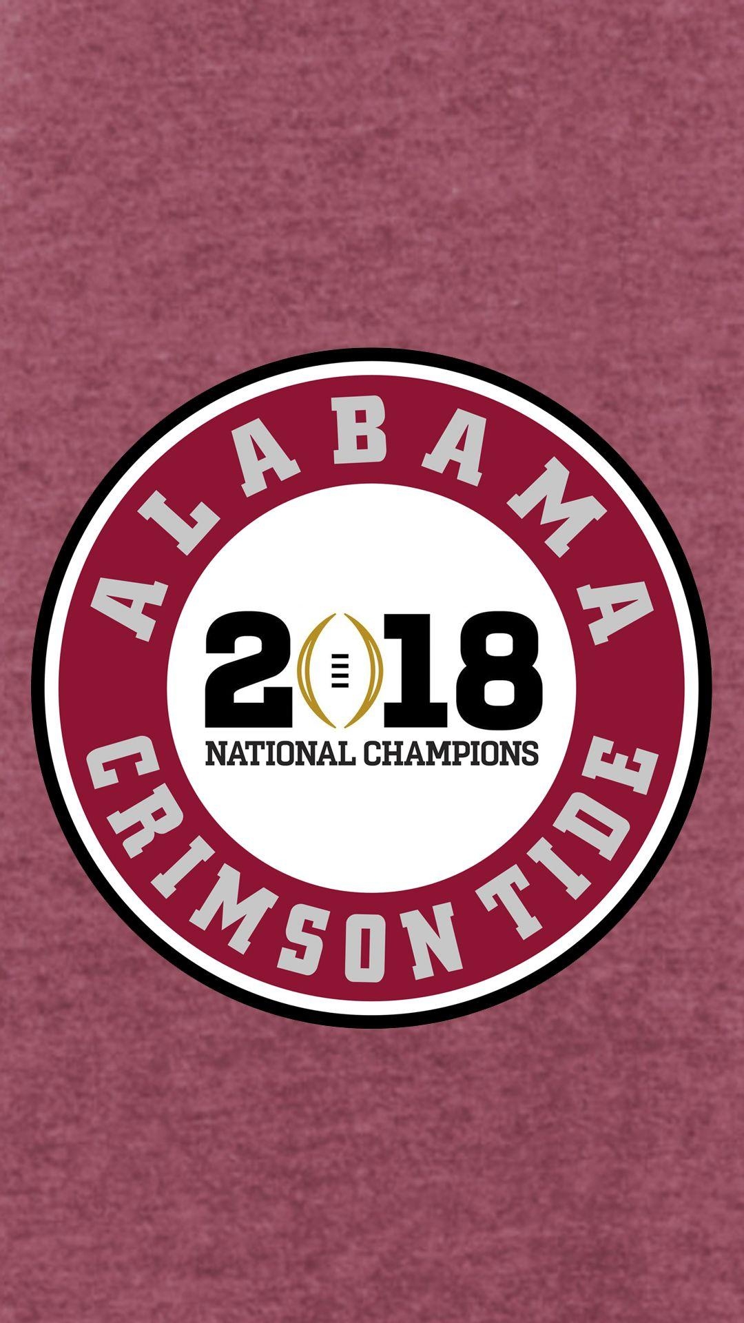 Nationaler Titel, Handy, Roll Tide, Alabama, Hintergrund, 1080x1920 Full HD Handy