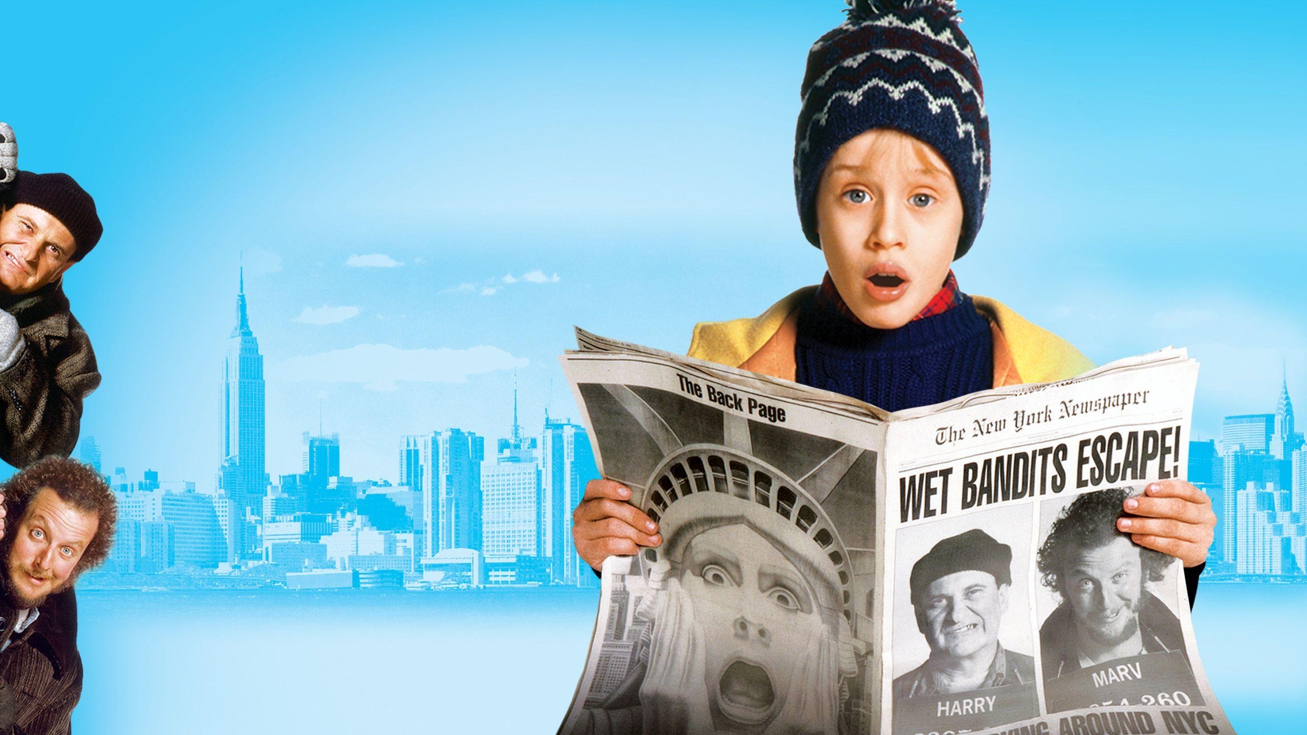 Home Alone 2, New York, Kevin, Weihnachten, Film, 2560x1440 HD Desktop