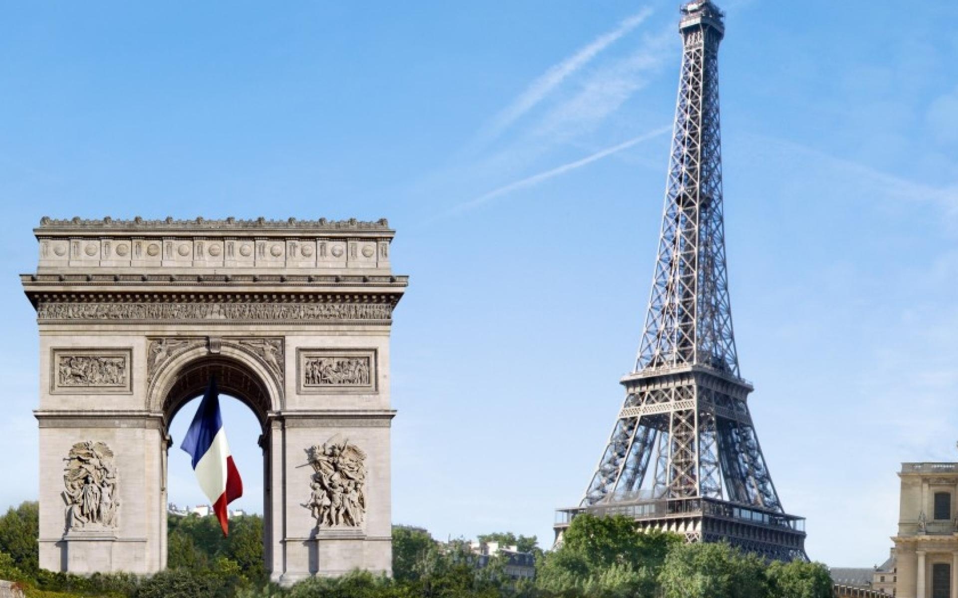 Arc de Triomphe, Download, 3840x1200, Reisen, Monument, 1920x1200 HD Desktop