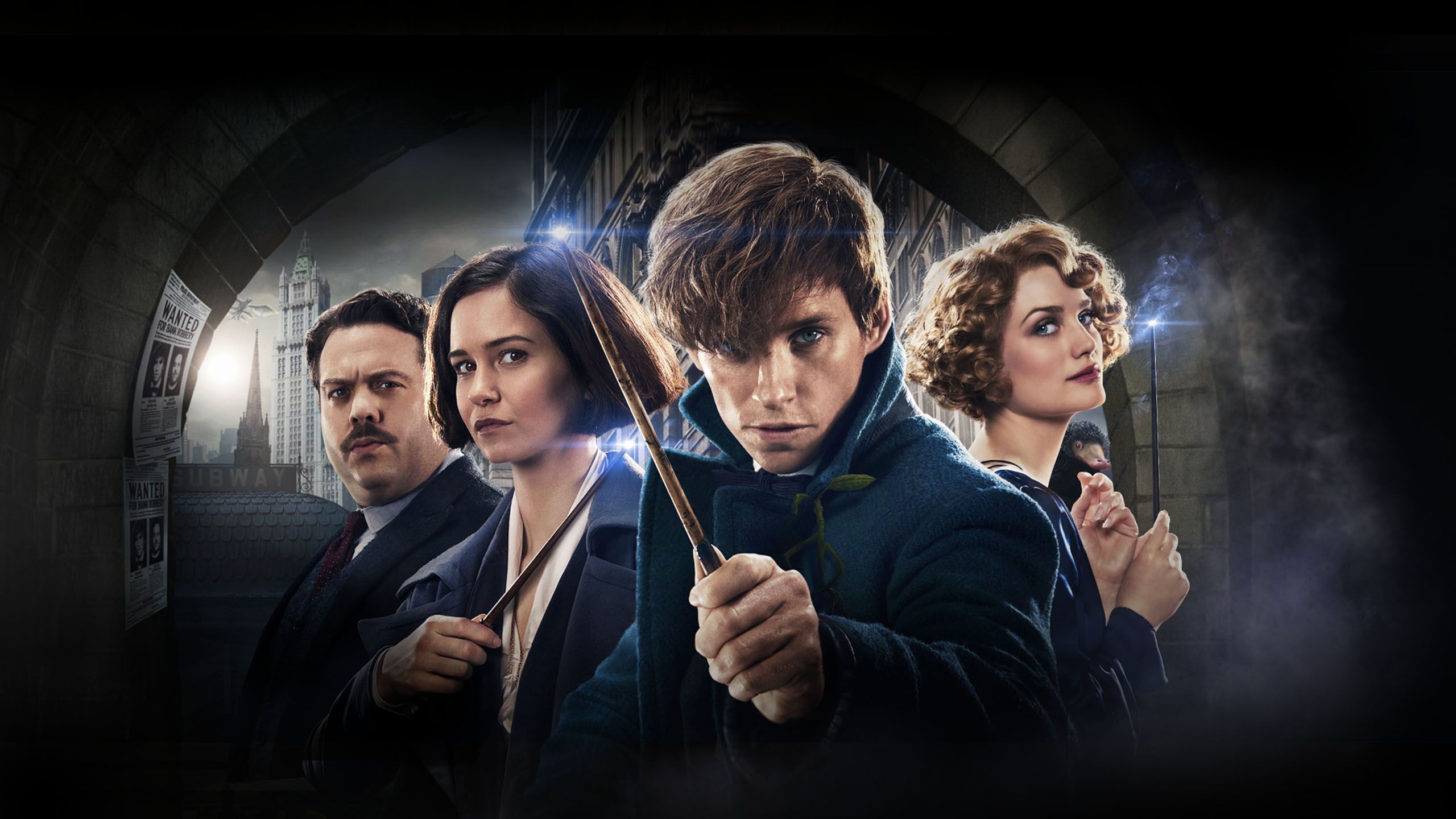 Phantastische Tierwesen, Filme, Harry Potter, Zauberei, Newt Scamander, 2560x1440 HD Desktop