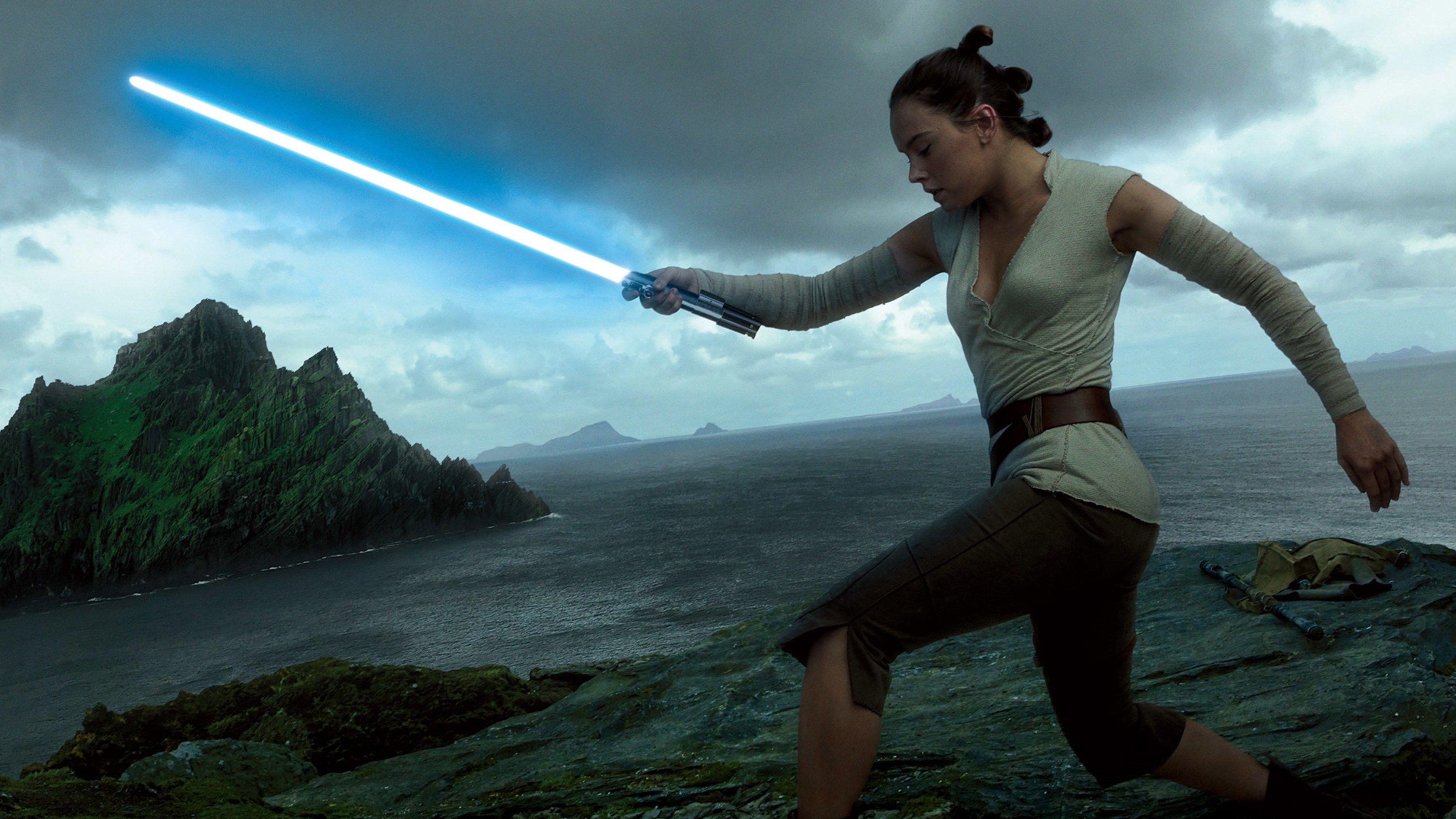 Rey, Star Wars, 4K HD, Filme, Daisy Ridley, 3600x2030 HD Desktop