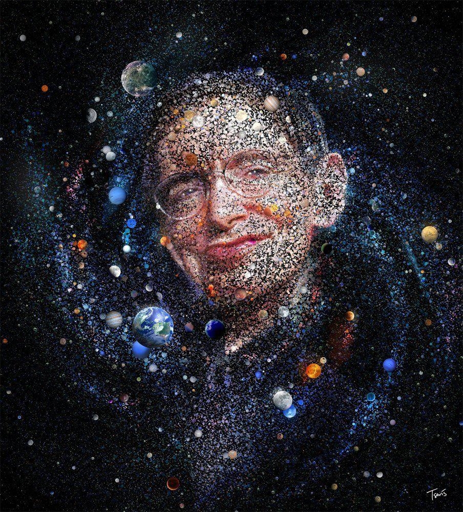 Stephen Hawking, Erstaunliches Universum, Limitierte Edition, Kosmos, 910x1000 HD Handy