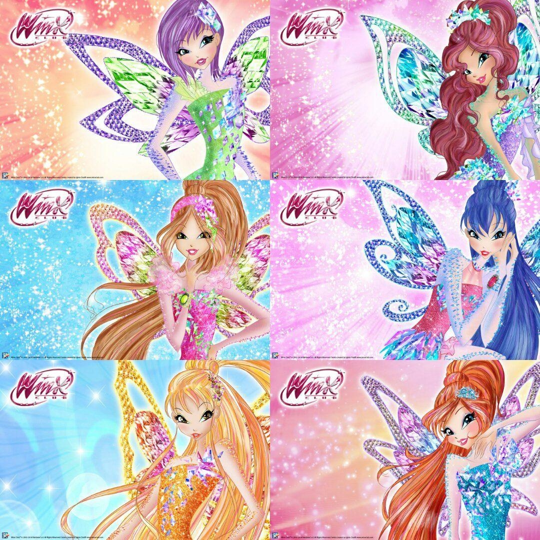 Winx Club, Komplette Serie, Feen, Zeichentrick, Magie, 1080x1080 HD Handy