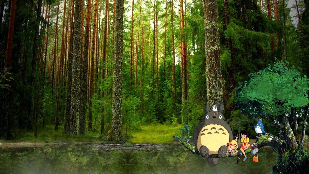 Mein Nachbar Totoro, Anime, Totoro, Bild, Hintergrund, 1200x670 HD Desktop