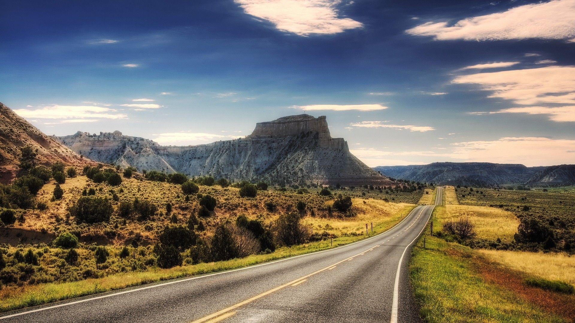 Straße Reisen, Autobahn, Hintergrund, HD Motiv, Landschaft, 1920x1080 Full HD Desktop