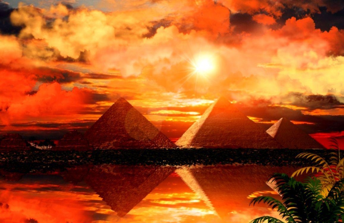 Kairo Sonnenuntergang, Ägypten, HD, Landschaft, Fotografie, 1160x760 HD Desktop