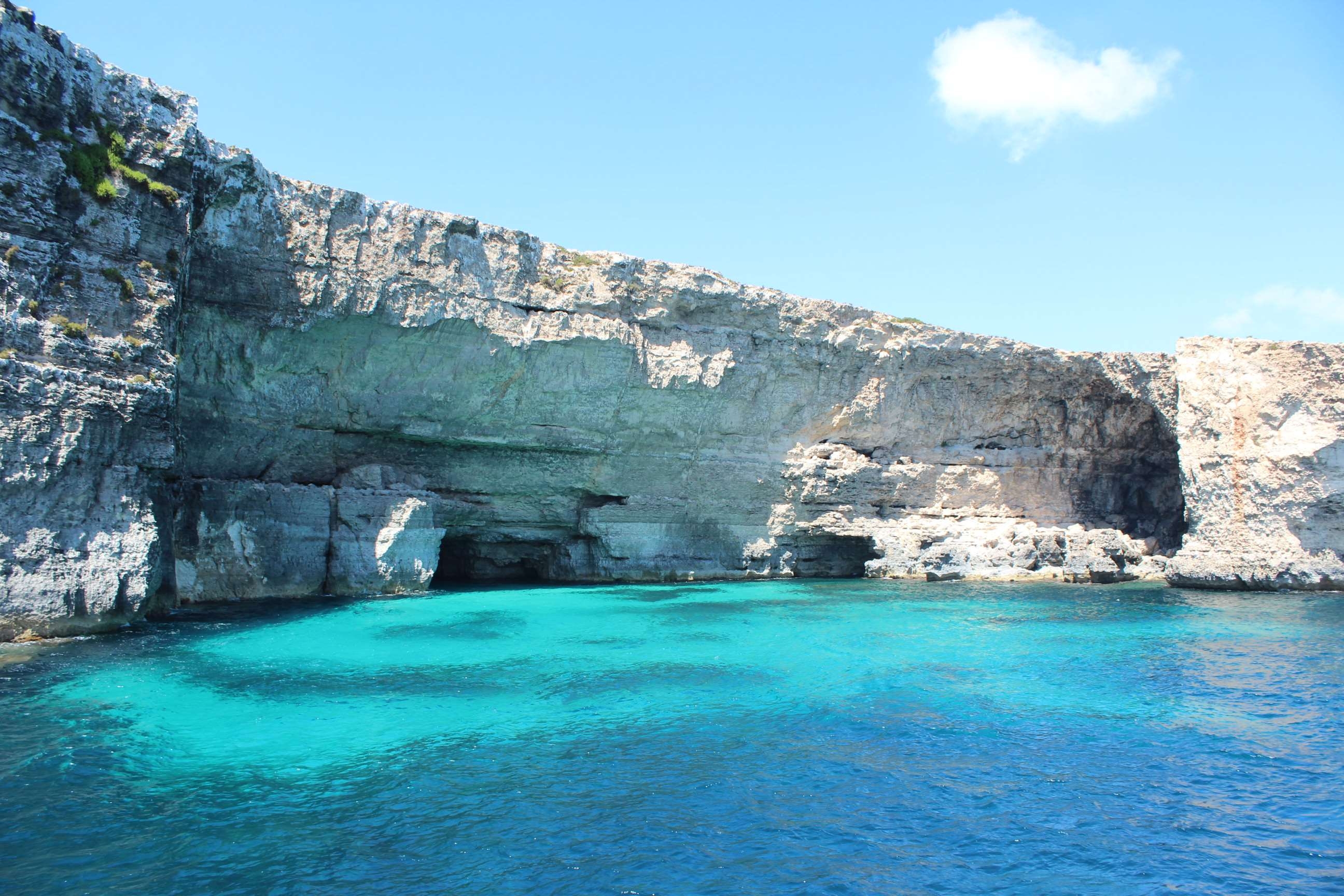 Malta, Comino, Blue Lagoon, Insel, Mittelmeer, 2600x1730 HD Desktop