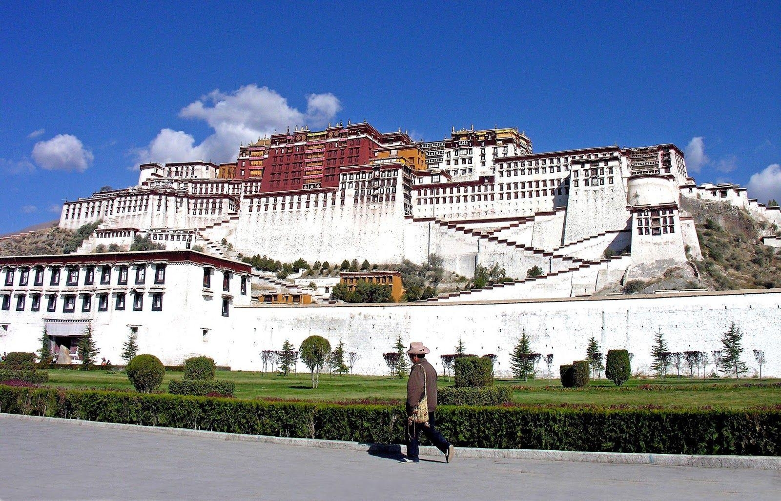 Potala Palast, Lhasa, Tibet, Kultur, Architektur, 1600x1030 HD Desktop