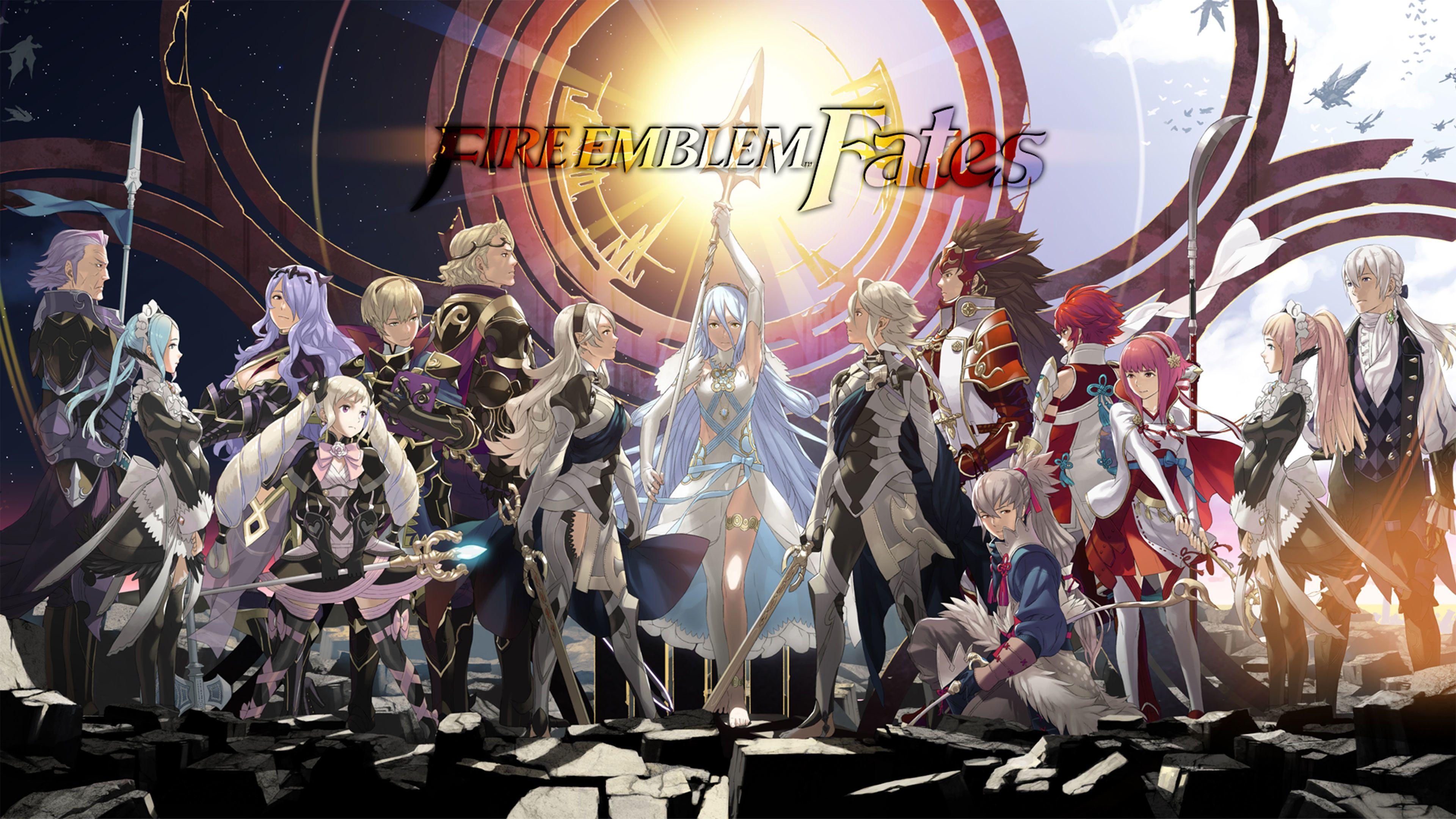 Fire Emblem, Fates, Hintergrund, Spiele, Emblem, 3840x2160 4K Desktop