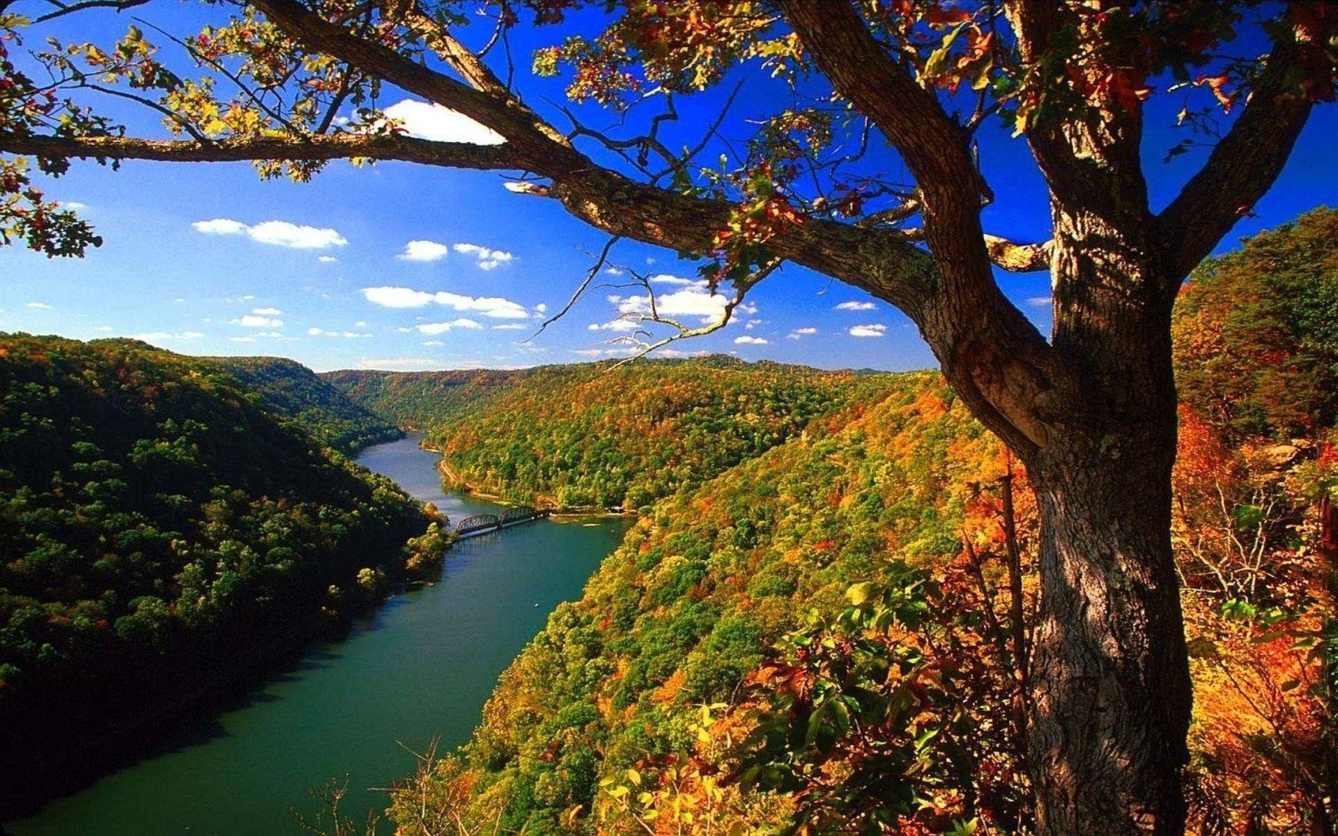 West Virginia, Reisen, Appalachian, Natur, USA, 1920x1200 HD Desktop