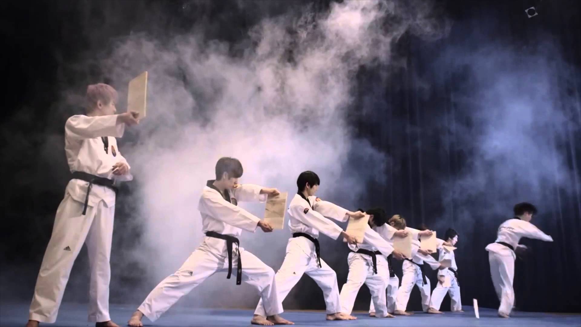 Taekwondo, K Tigers, Korea, Show, Performance, 1920x1080 Full HD Desktop