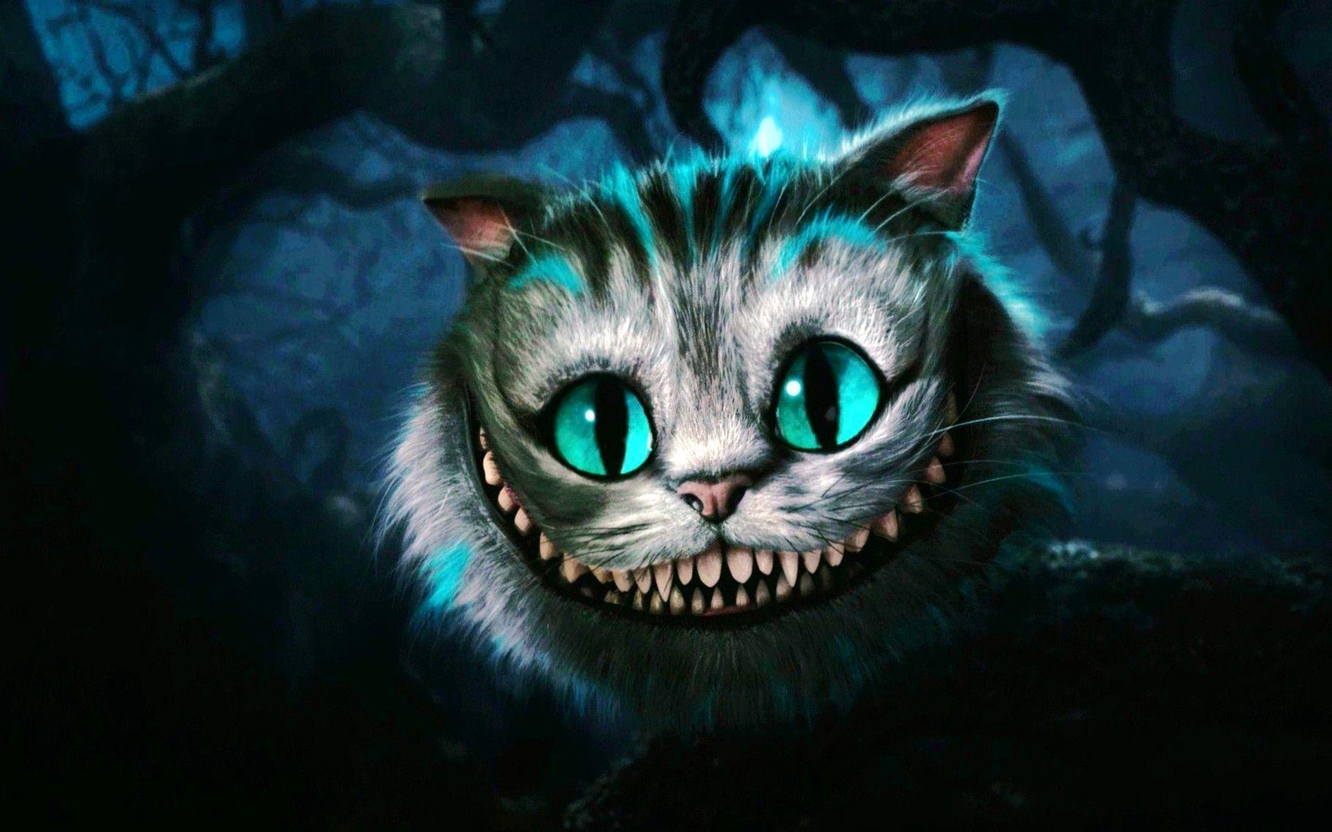 Cheshire Cat, Cartoon, Grinsekatze, Alice, Wunderland, 1920x1200 HD Desktop