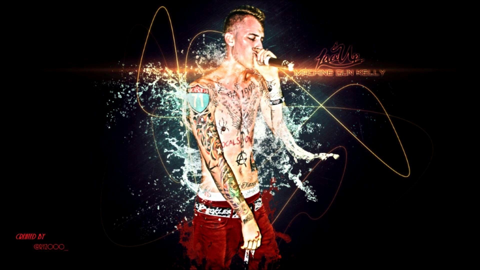 Luxus, Machine Gun Kelly, Musik, Künstler, Hintergrund, 1920x1080 Full HD Desktop