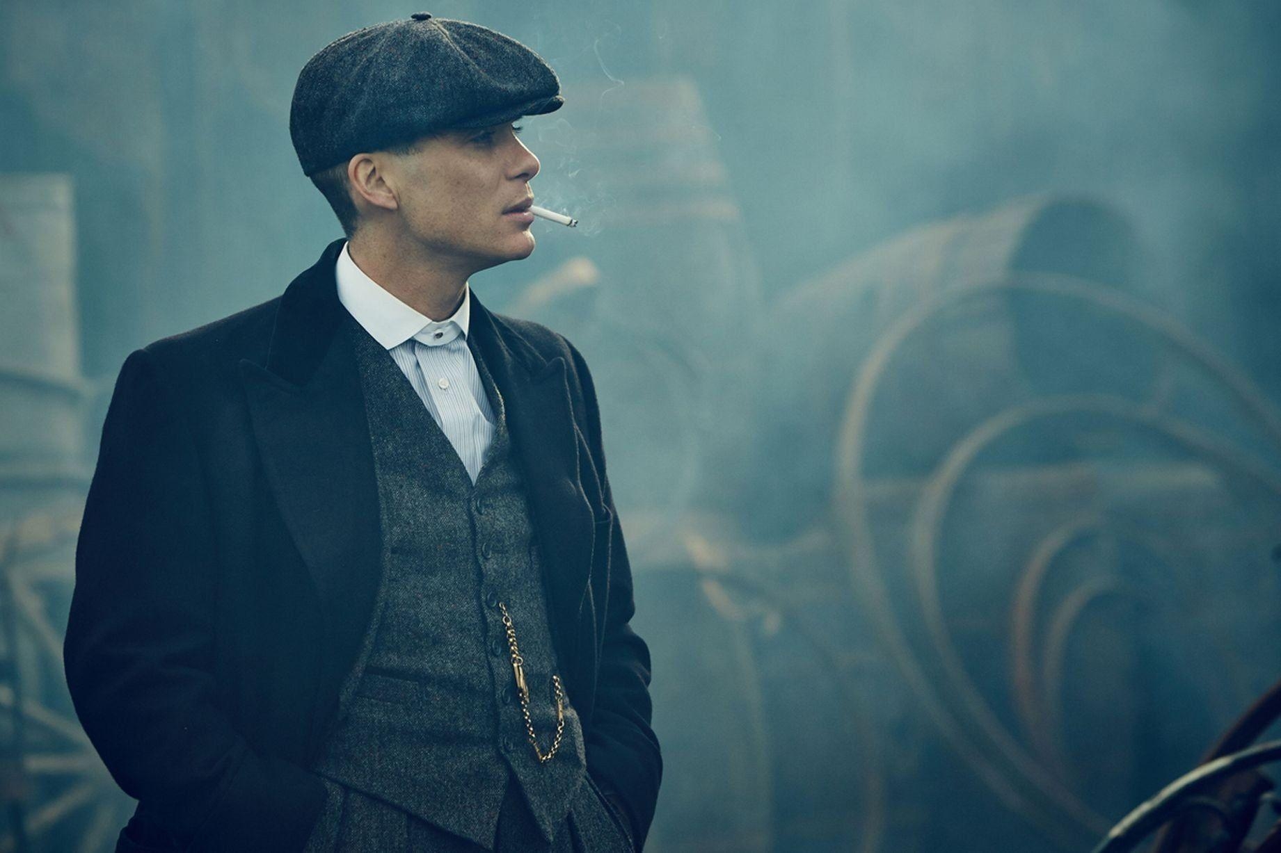 Cillian Murphy, Schwarzer Anzug, Peaky Blinders, Mode, Schauspiel, 1850x1230 HD Desktop