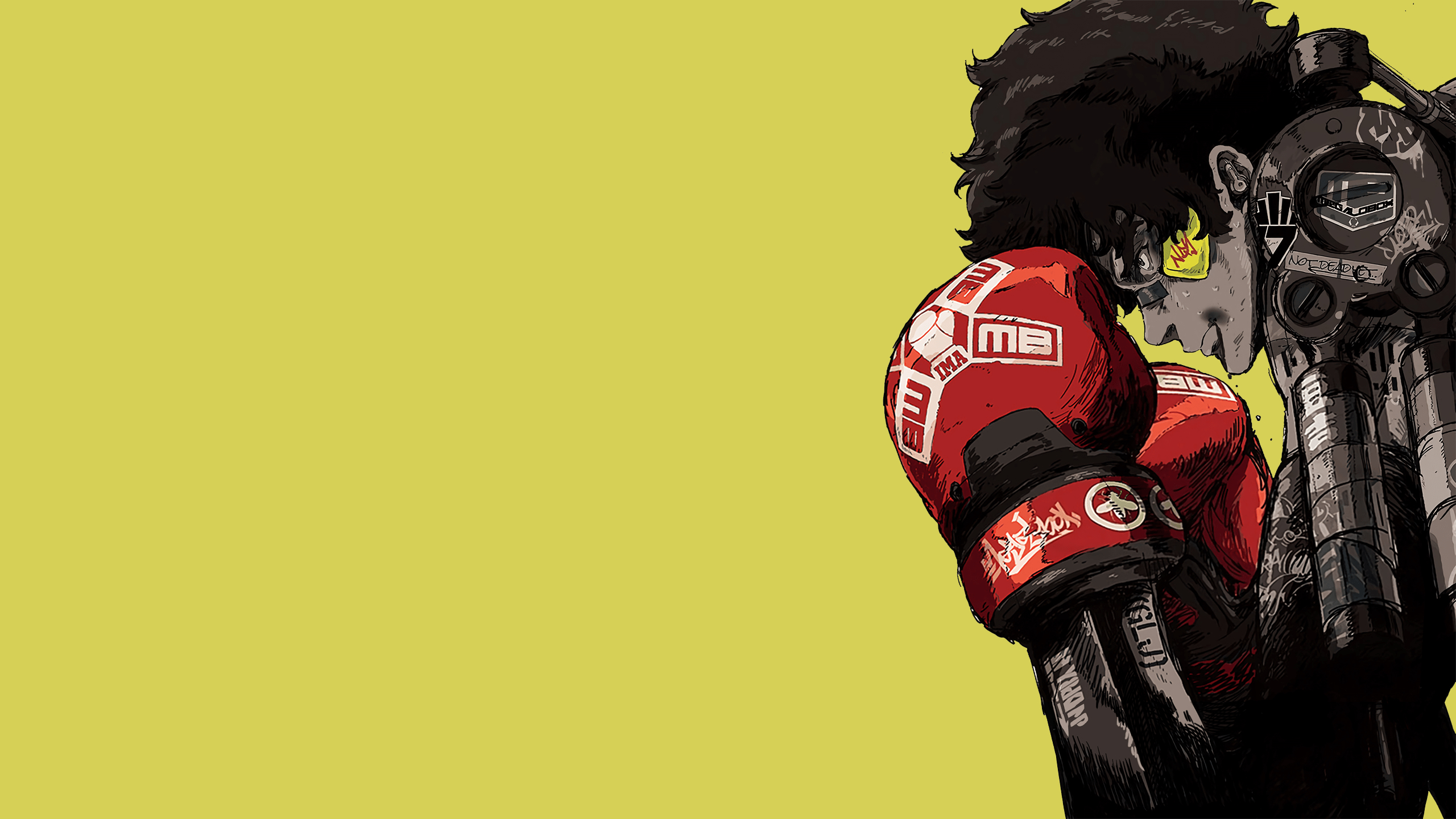 Megalo Box, Anime, Poster, Textfrei, 2560x1440, 2560x1440 HD Desktop