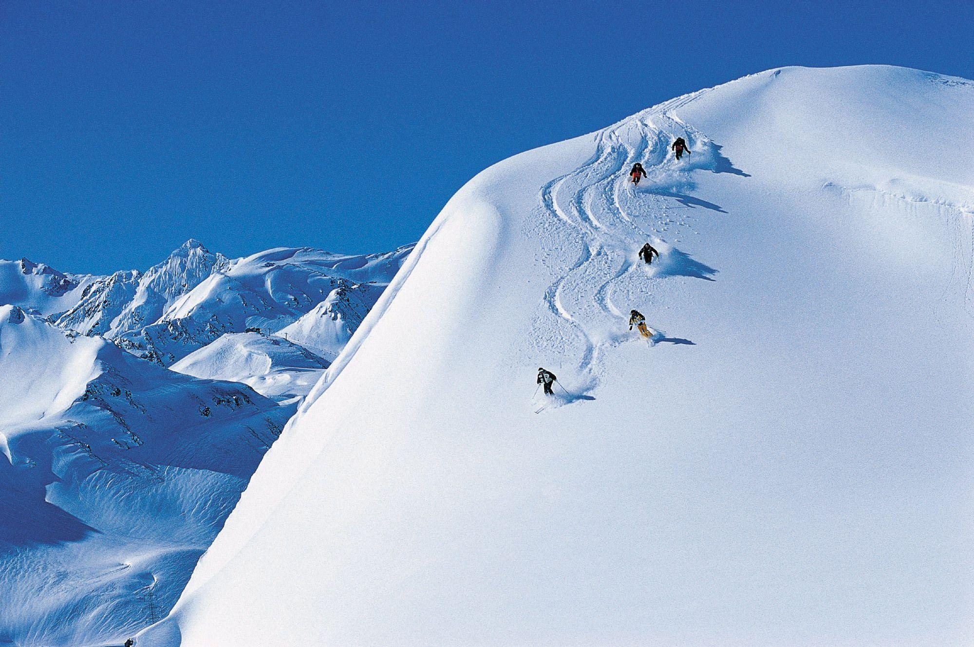 Skifahren, St. Anton, Österreich, Resort, Alpen, 2000x1330 HD Desktop