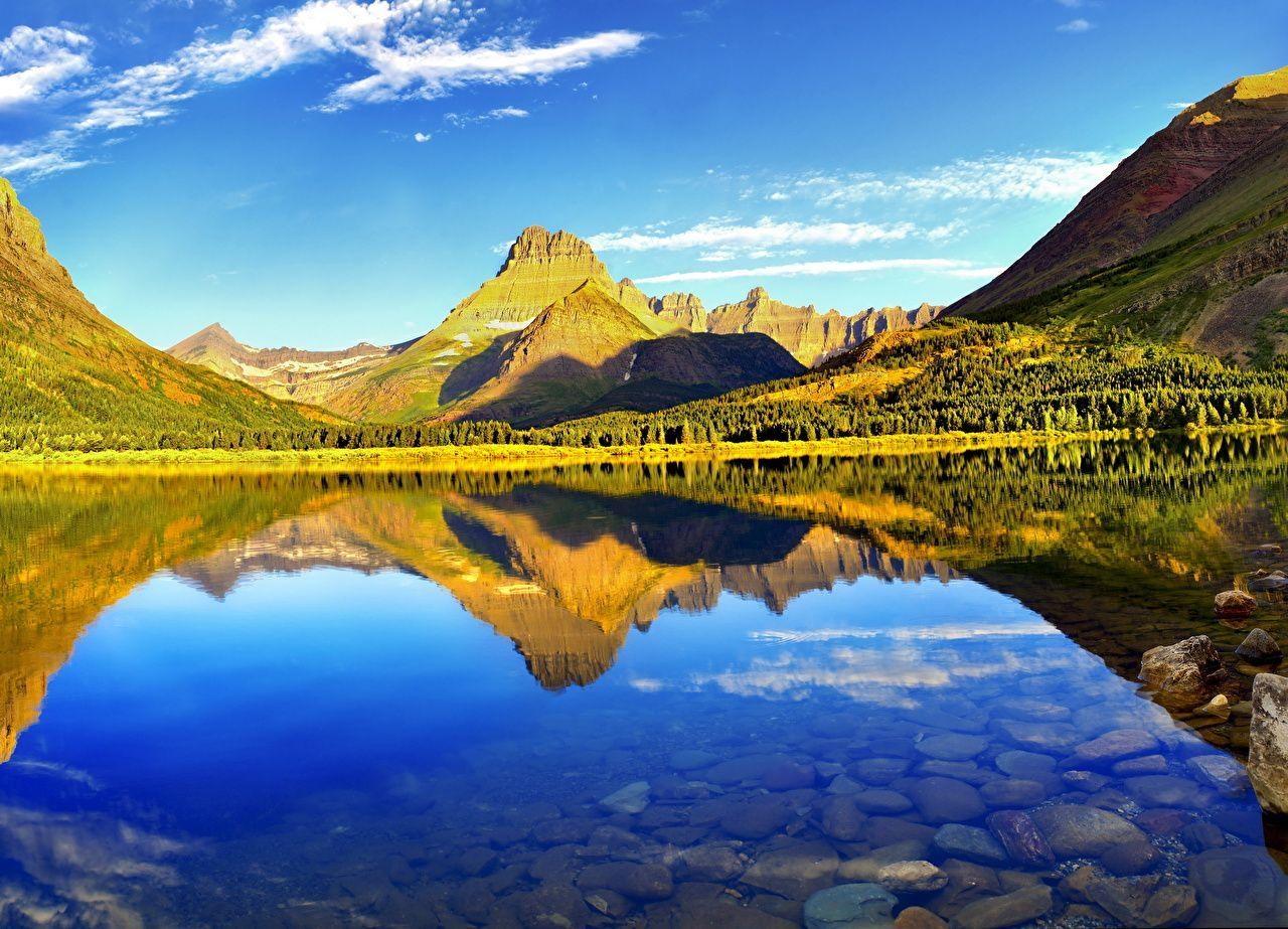 Montana, USA, Gletscher, Natur, Berge, 1280x930 HD Desktop