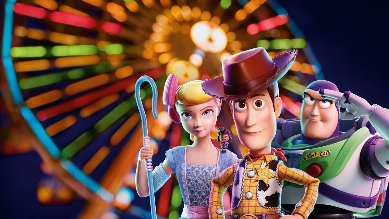 Toy Story, Bo Peep, Woody, Buzz Lightyear, Cartoon, 1280x720 HD Desktop