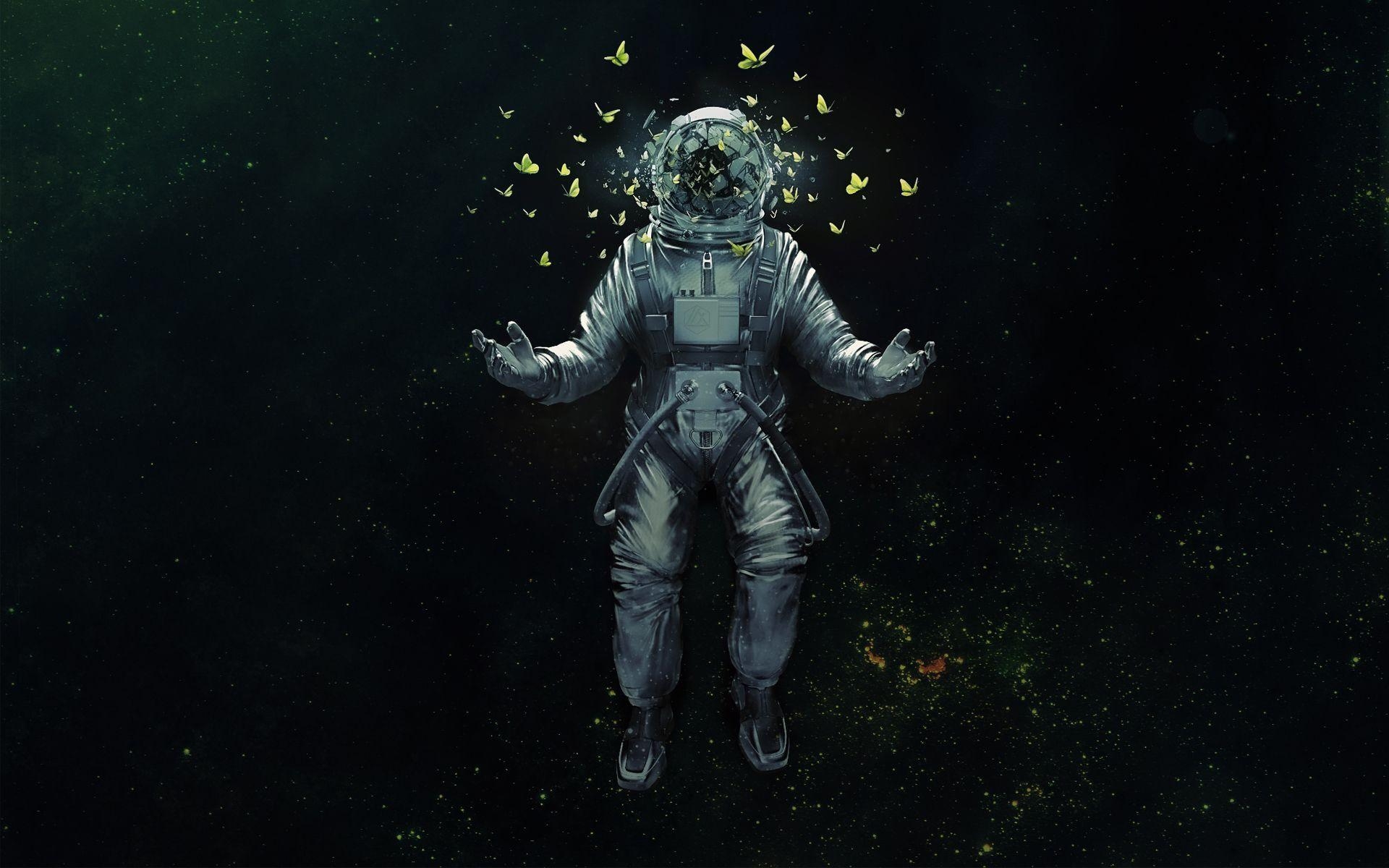 Astronaut, kostenlos, Full HD, Weltraum, Hintergrund, 1920x1200 HD Desktop