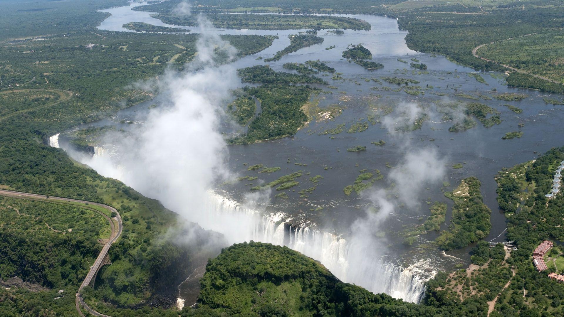 Victoriafälle, 1080p, Reisen, Natur, Afrika, 1920x1080 Full HD Desktop