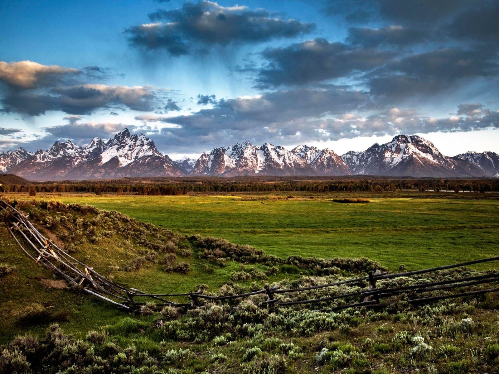 Galerien, Grand Teton, Nationalpark, USA, Hintergrund, 1600x1200 HD Desktop