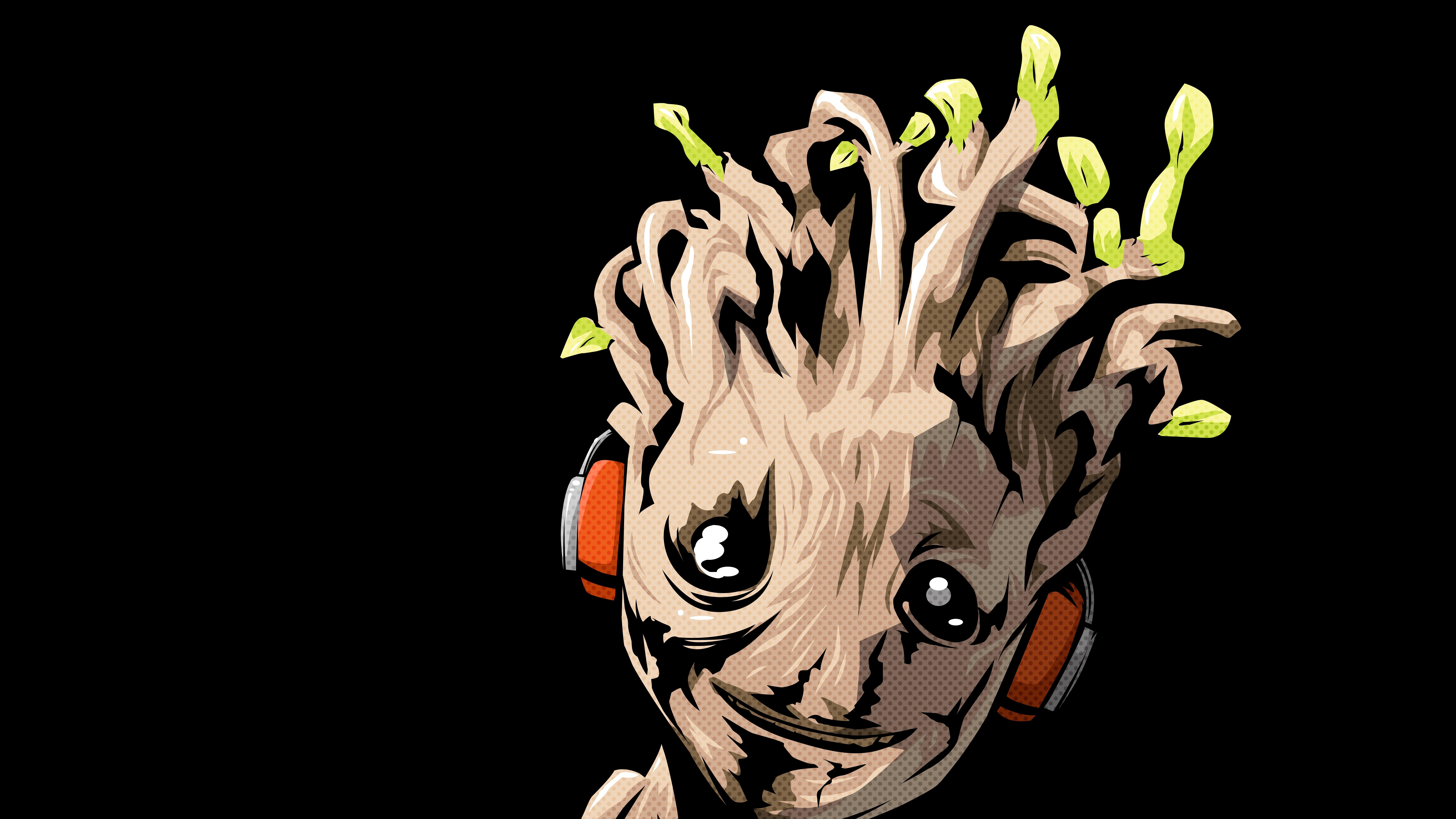 Groot, HD, Filme, Marvel, Wächter, 8000x4500 4K Desktop