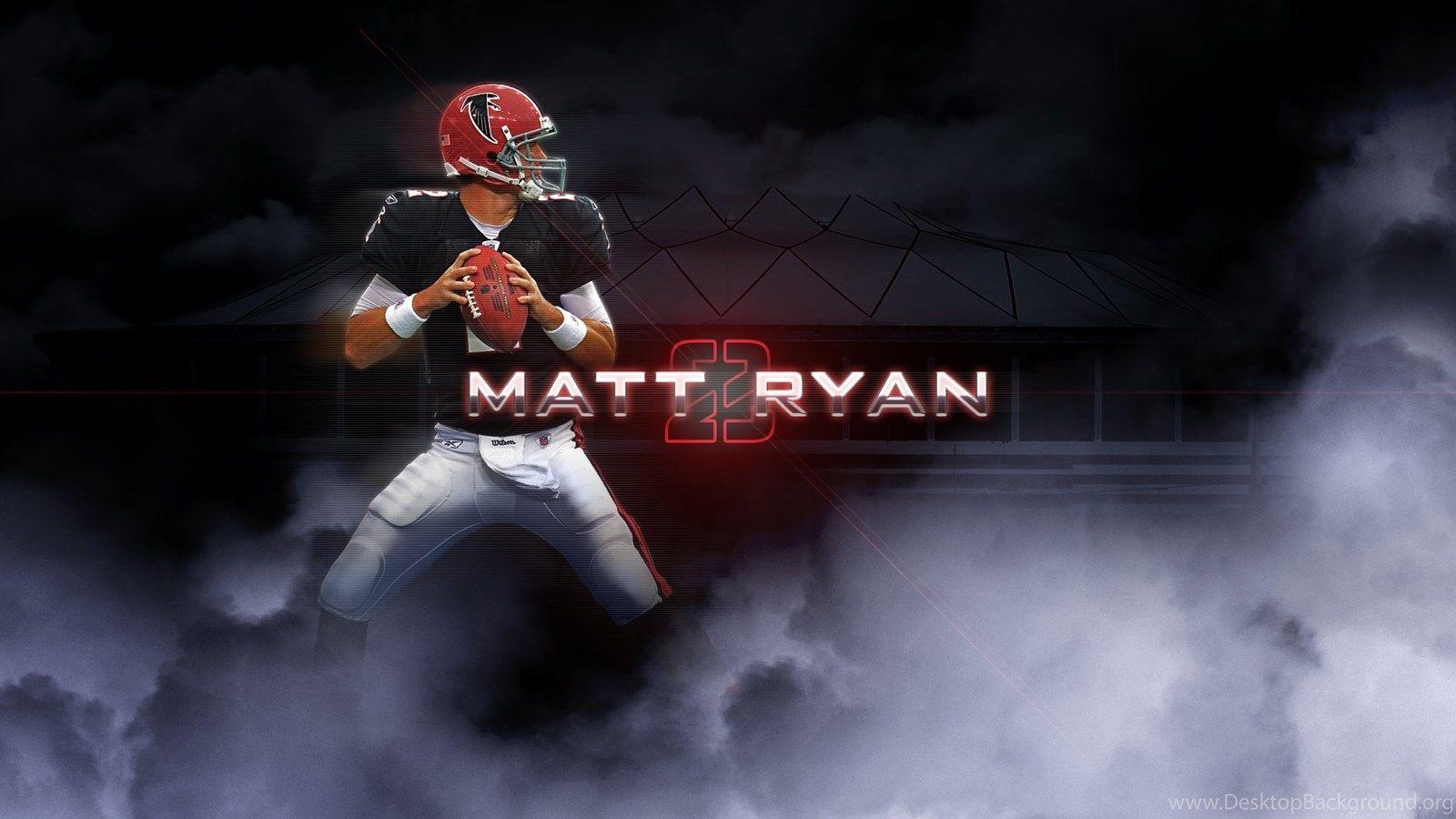 Matt Ryan, Hintergrundbild, NFL, Atlanta Falcons, Football, 1600x900 HD Desktop