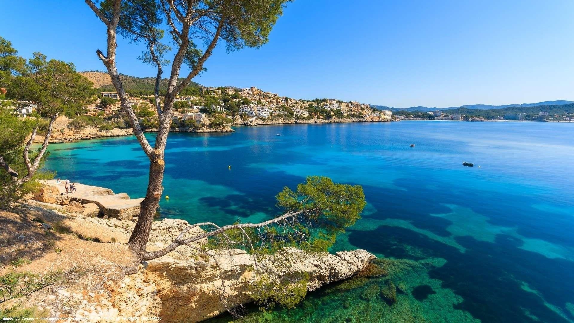 Kostenloser Download, Menorca, Blaues Meer, Küste, Spanien, 1920x1080 Full HD Desktop