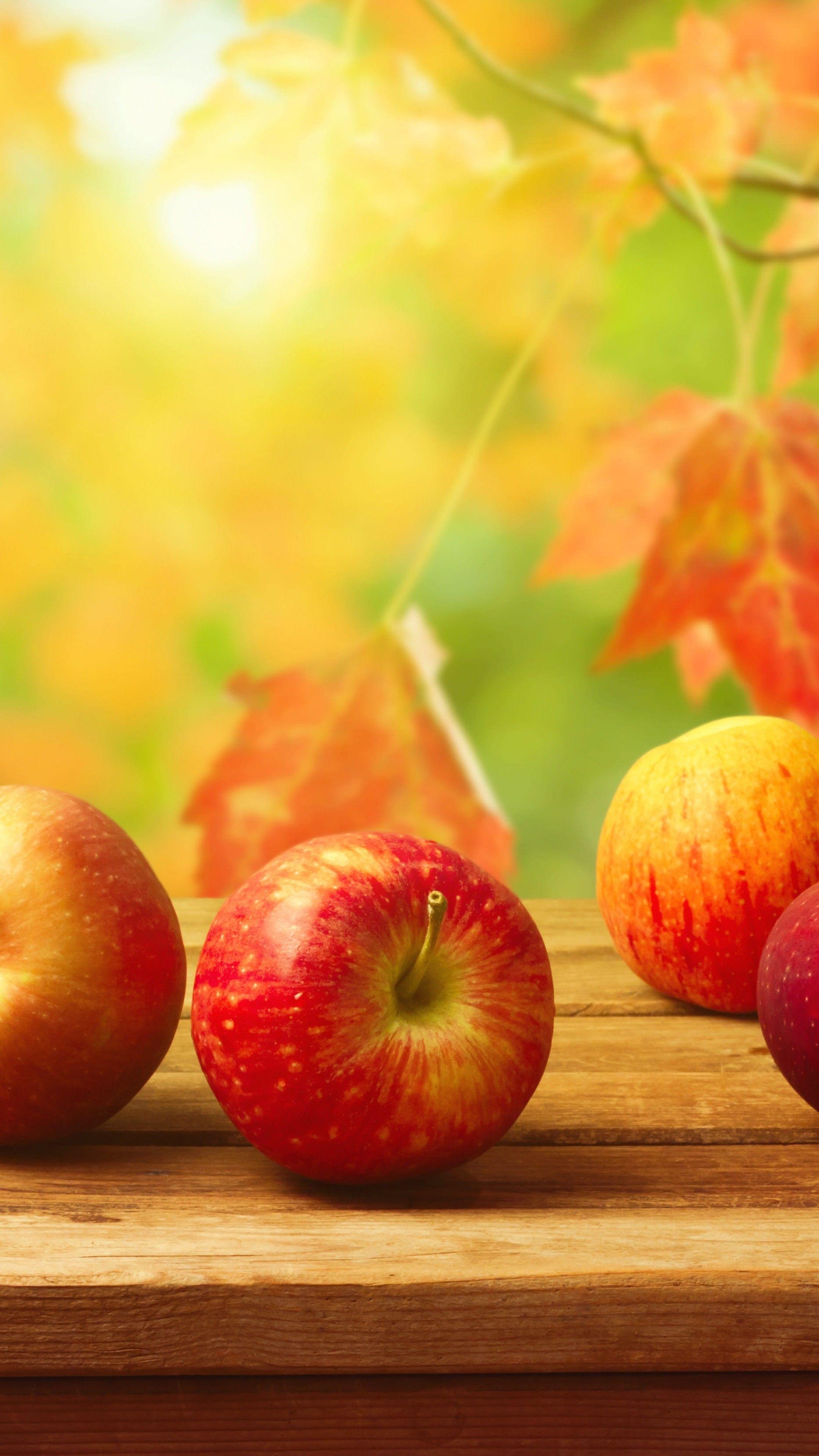 Apfel, Frucht, Herbst, 4K, Essen, 2160x3840 4K Handy