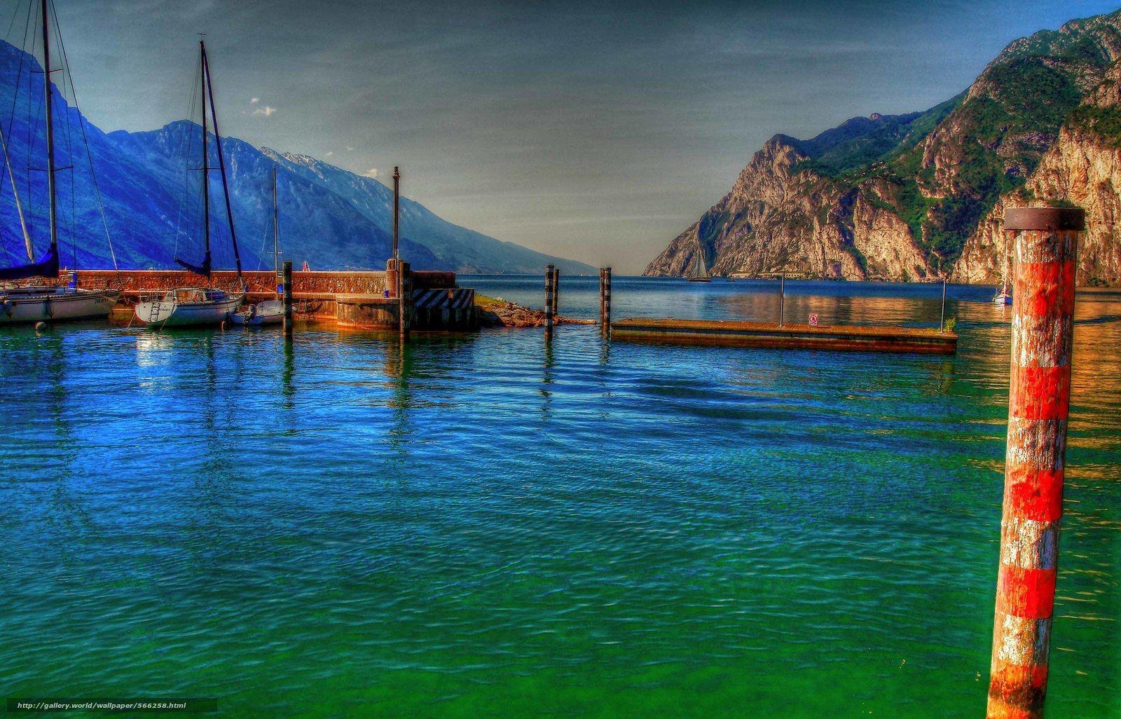 Gardasee Italien, Download, Landschaft, Kostenlose Bilder, 1600x1030 HD Desktop