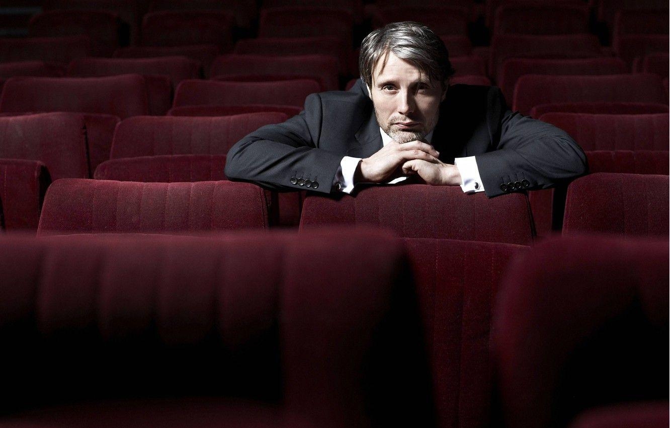 Mads Mikkelsen, Filmszene, Schauspielkunst, Fotografie, Portrait, 1340x850 HD Desktop