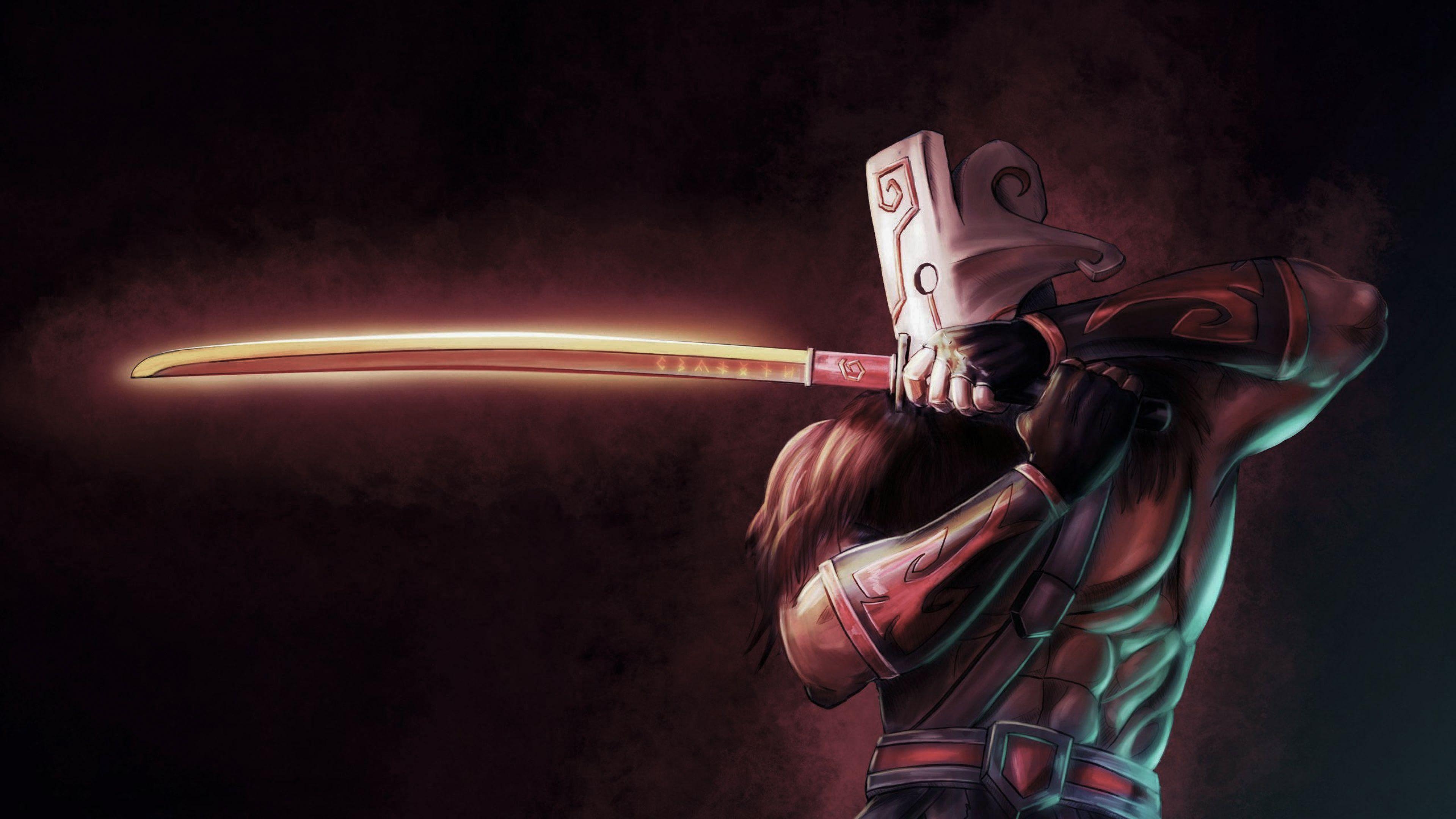 Dota 2, Juggernaut, HD, Spiele, 4K, 3840x2160 4K Desktop