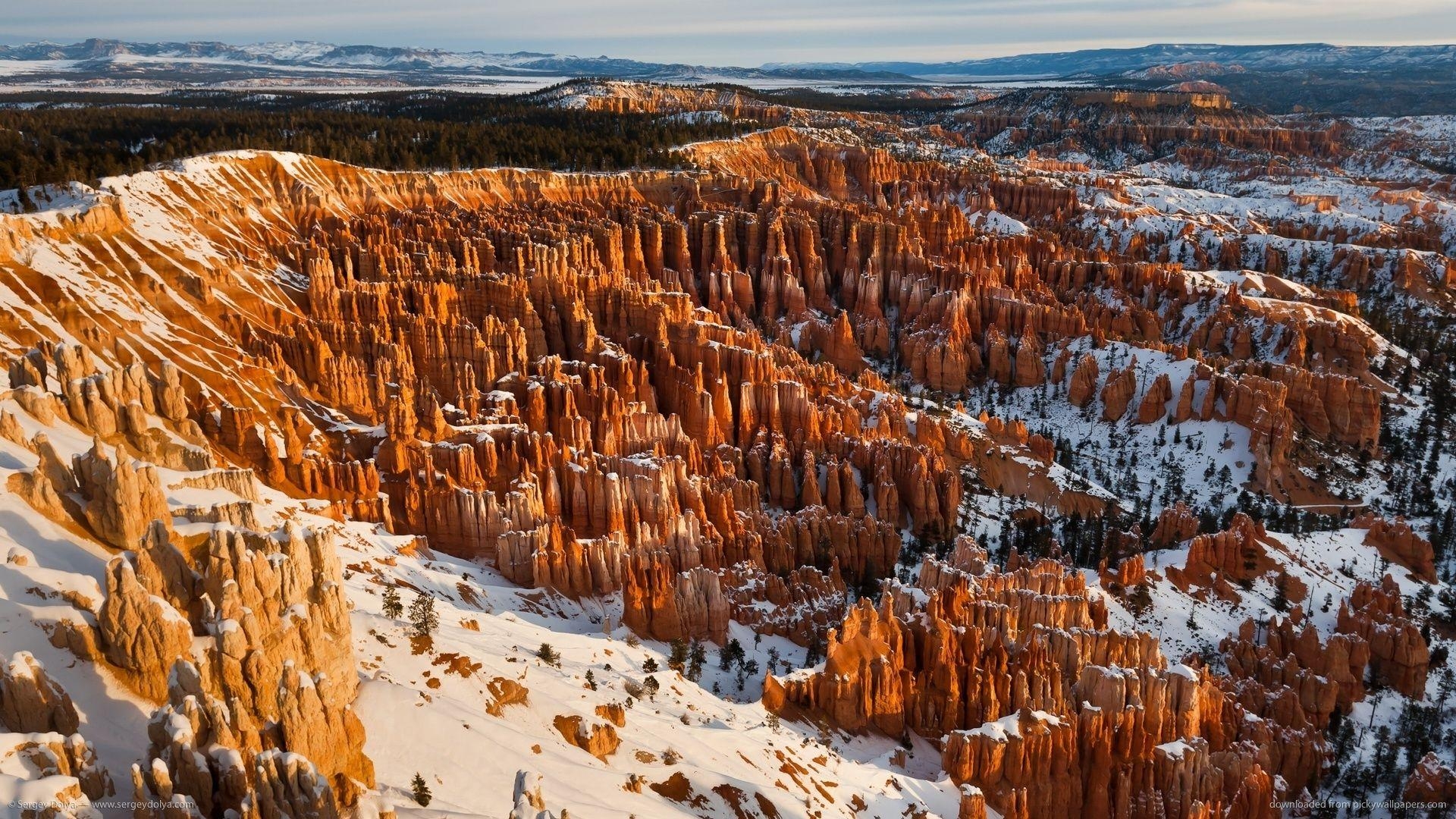 Bryce Canyon Nationalpark, Hintergrund, Natur, Utah, USA, 1920x1080 Full HD Desktop