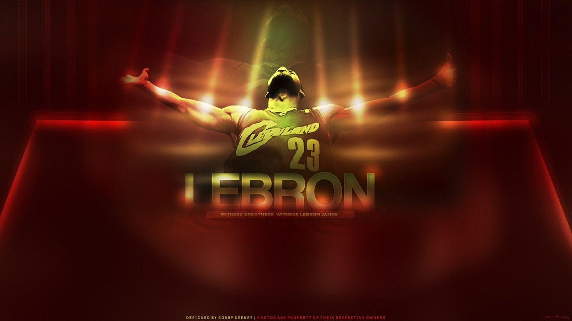 LeBron James, Cleveland, Hintergrund, Basketball, Sport, 1920x1080 Full HD Desktop