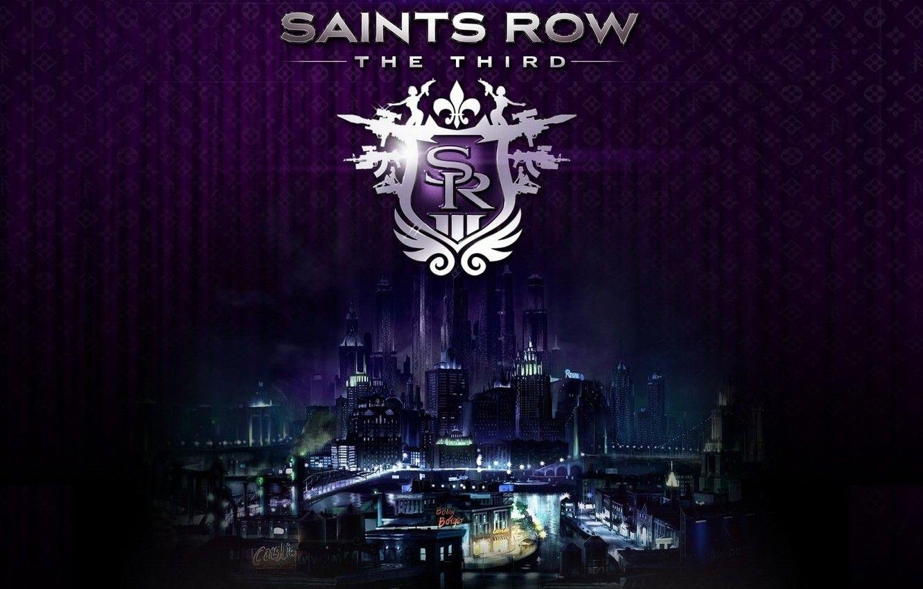 Saints Row The Third, Logo, Stilport, Bild, Gaming, 1340x850 HD Desktop